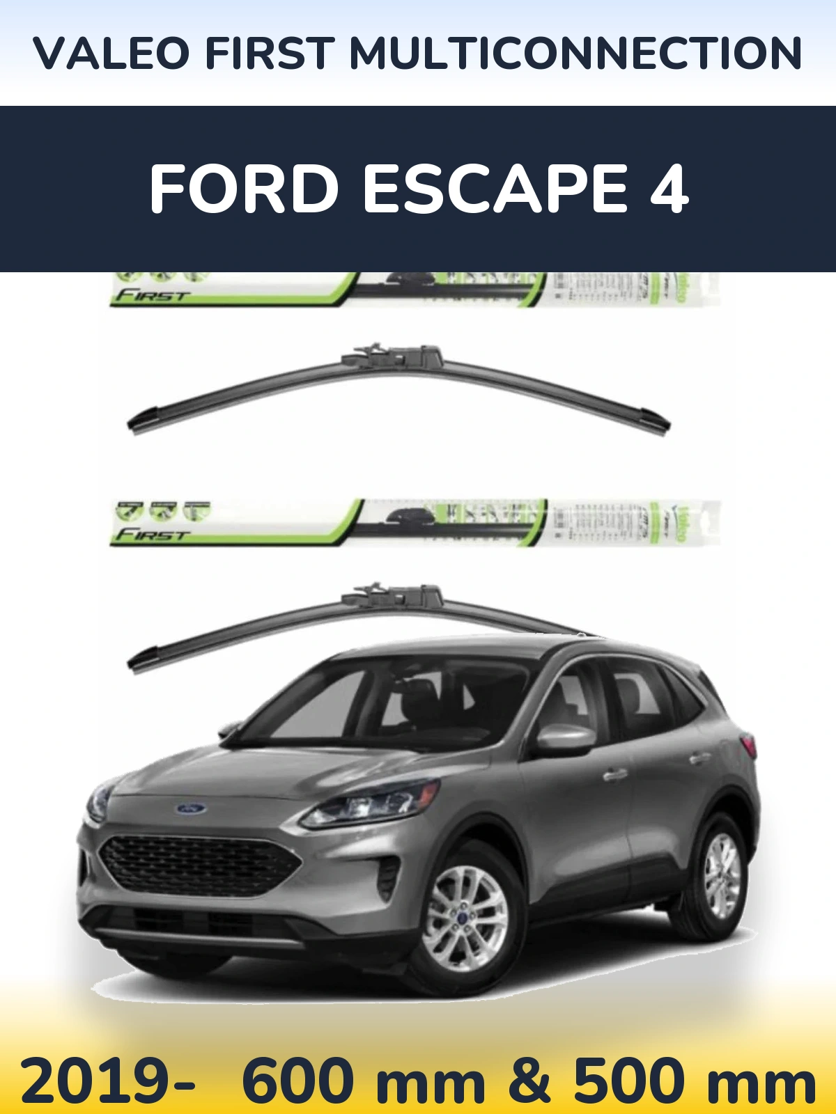 Torkarblad Valeo First MultiConnection för Ford Escape 4