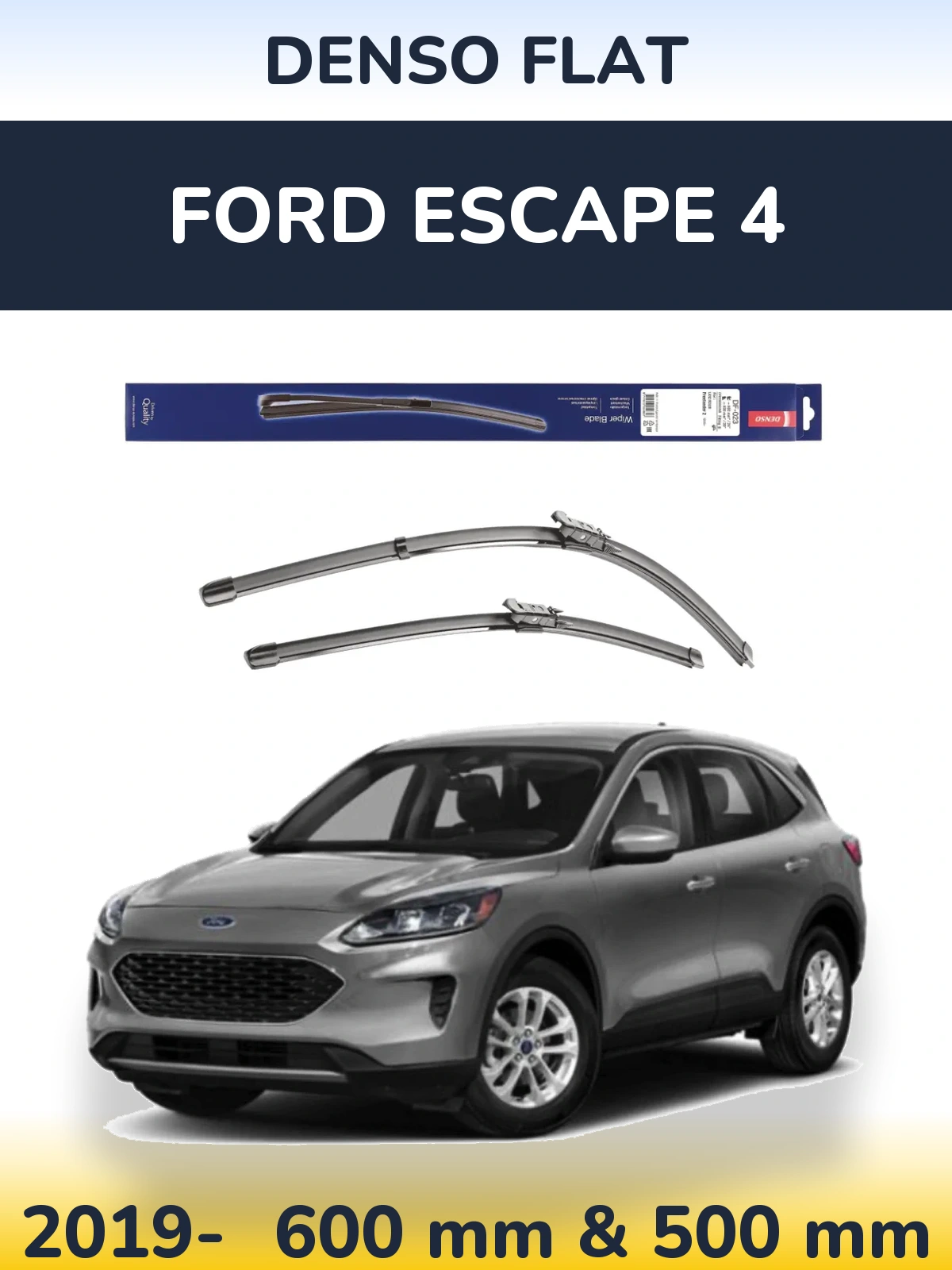 Torkarblad Denso Flat för Ford Escape 4
