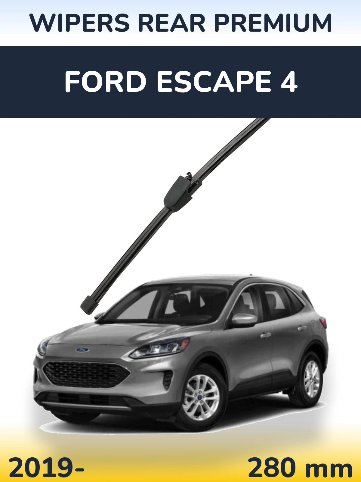 Задний дворник WIPERS REAR PREMIUM 280 мм для Ford Escape 4 2019-2026