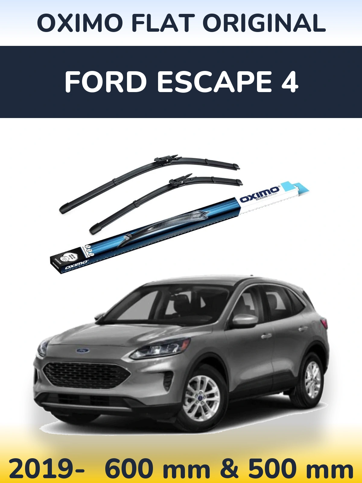 Torkarblad Oximo Flat Original för Ford Escape 4