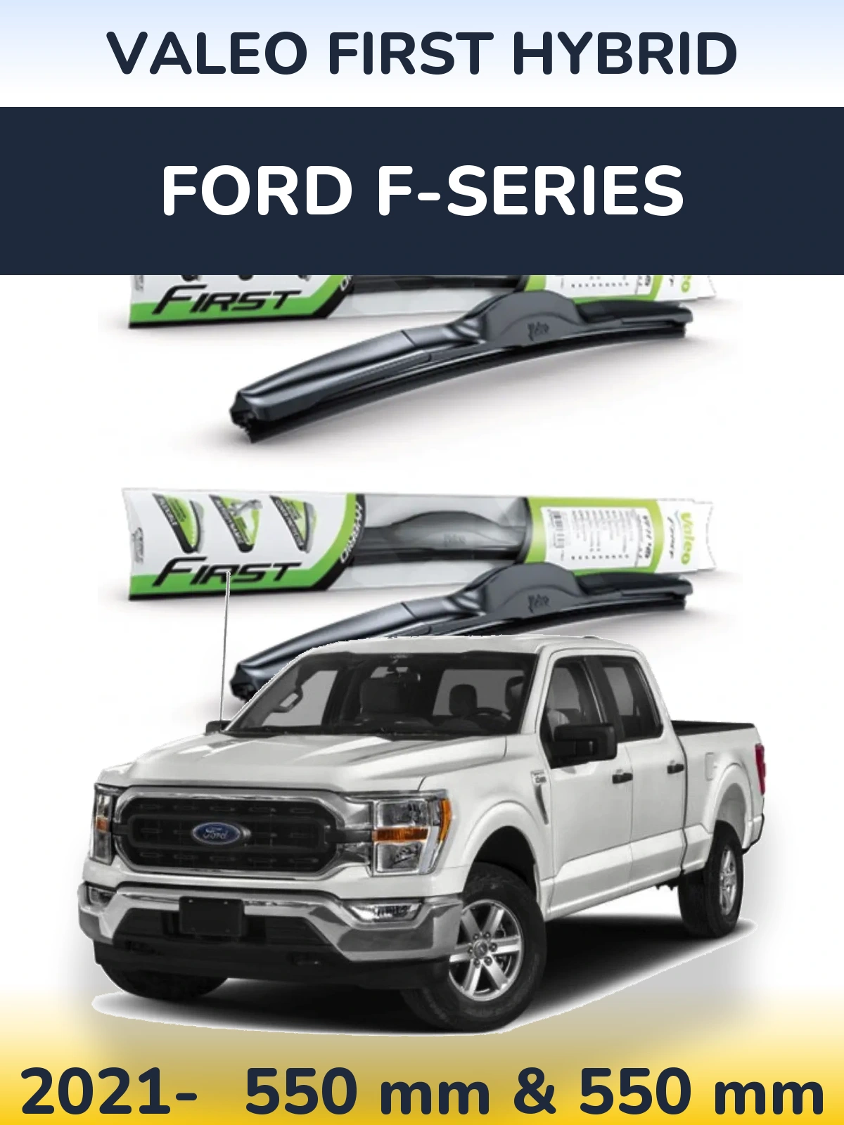 Torkarblad Valeo First Hybrid för Ford F-series