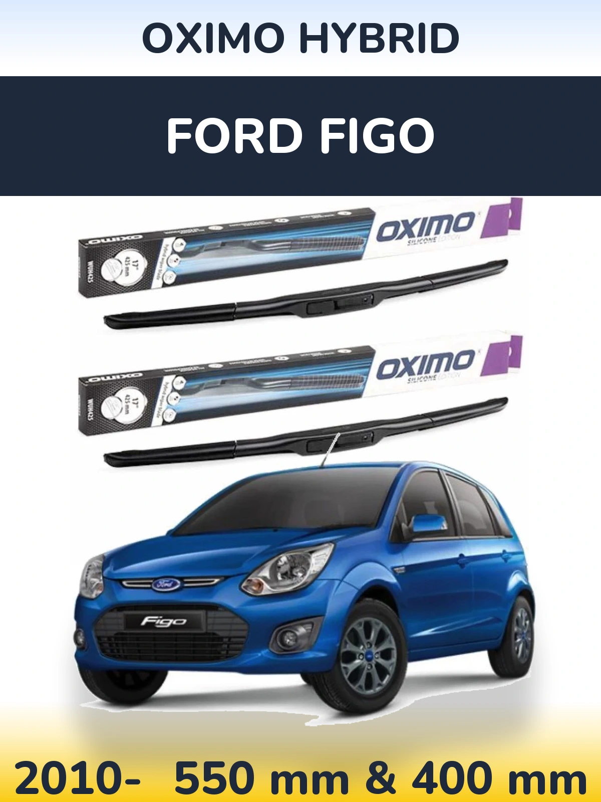 Torkarblad Oximo Hybrid för Ford Figo