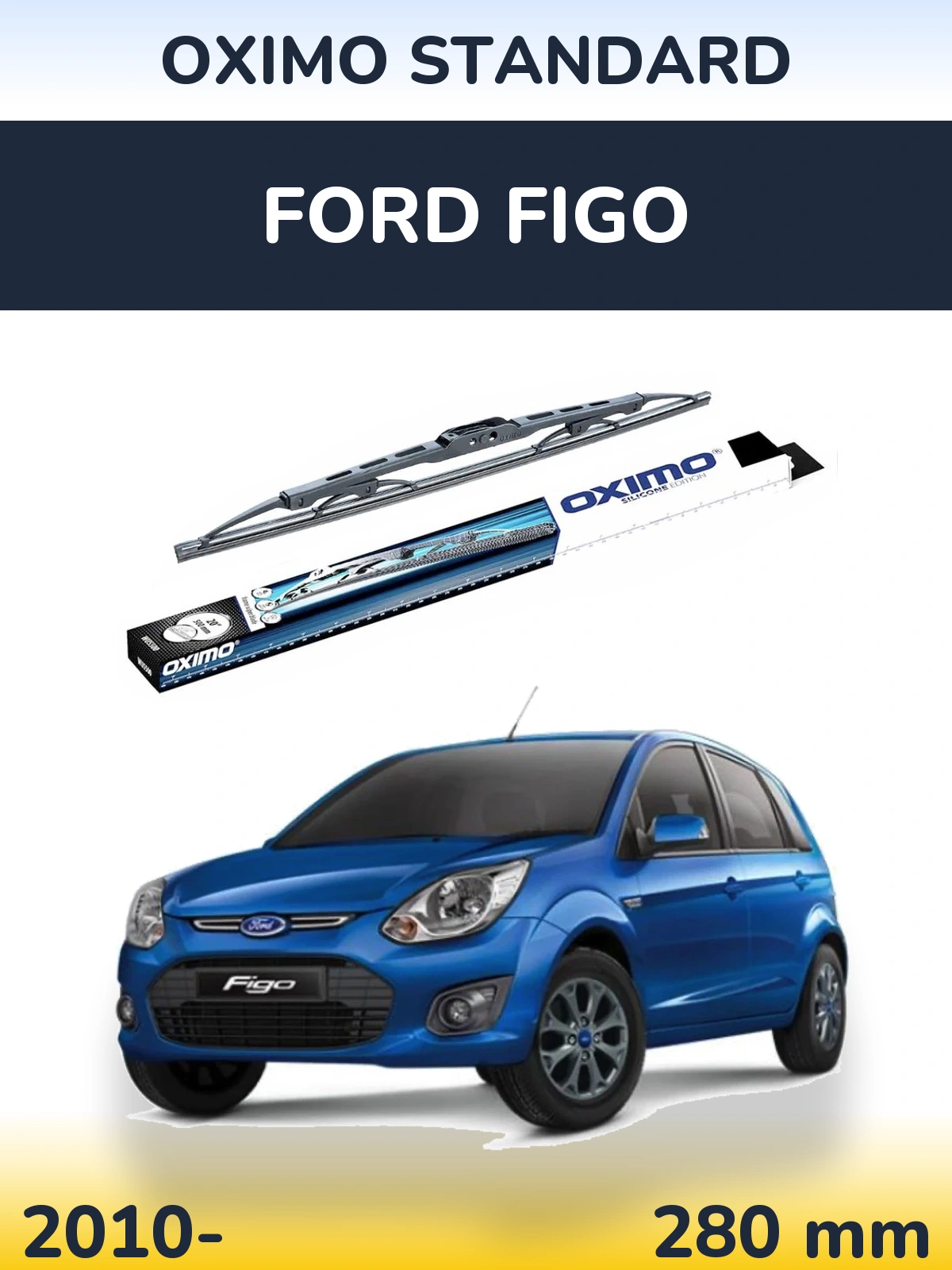 Torkarblad Oximo Standard för Ford Figo