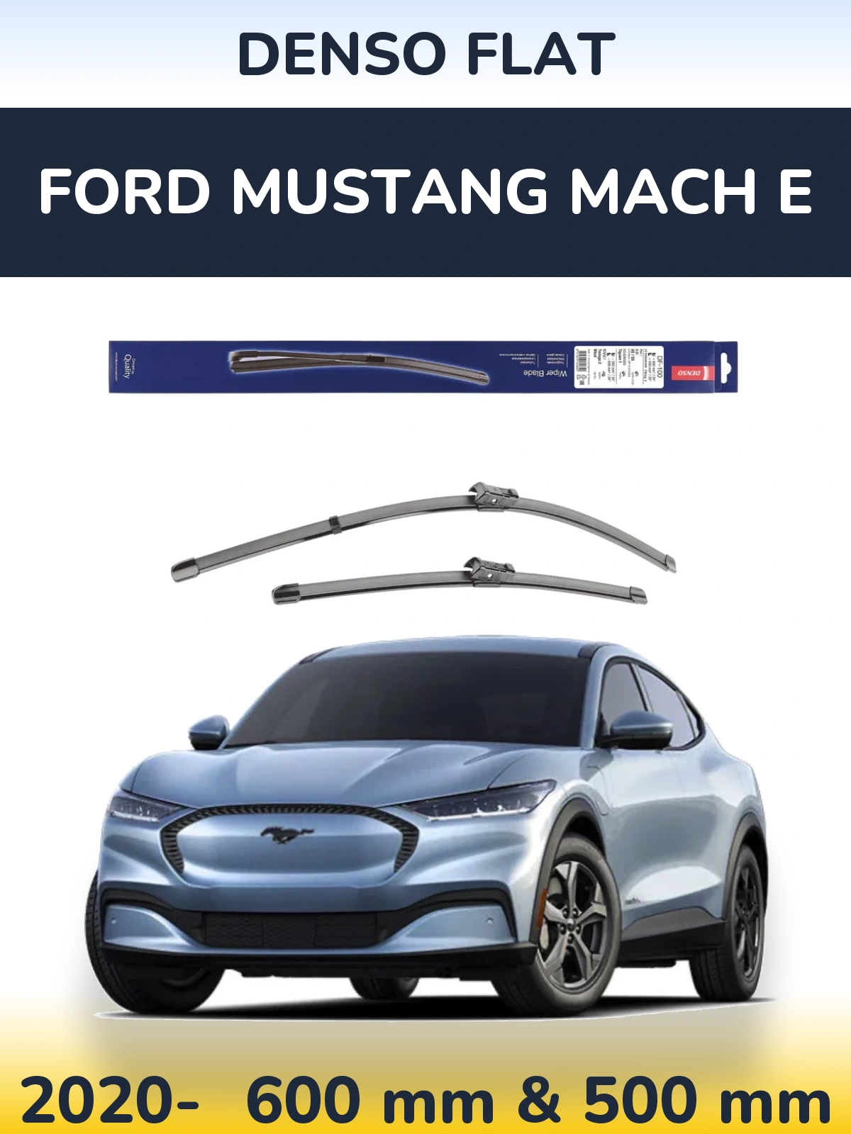 Torkarblad Denso Flat för Ford Mustang Mach E