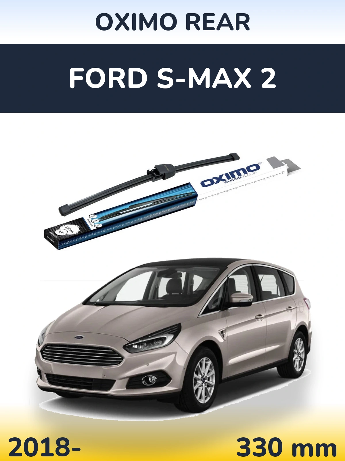 Torkarblad Oximo Rear för Ford S-MAX 2