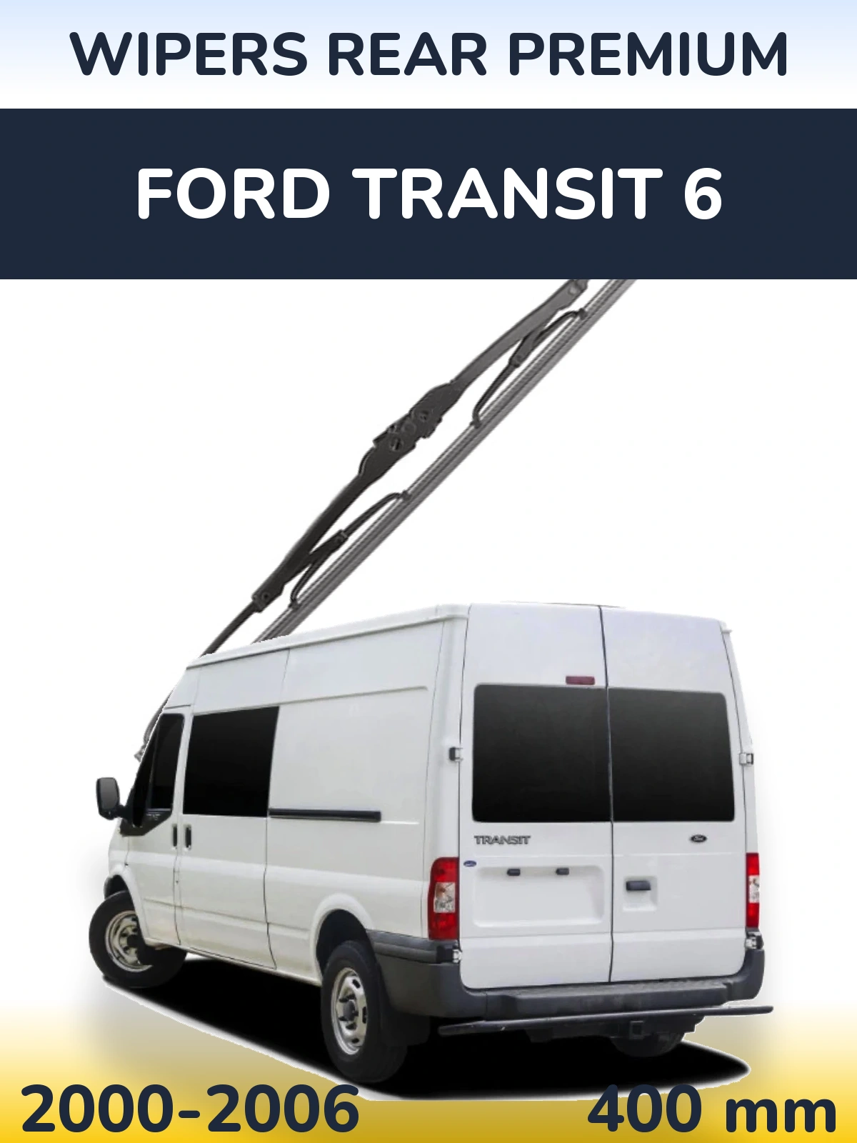 Rear wiper blade WIPERS REAR PREMIUM 400 mm for Ford Transit 6 2000-2006