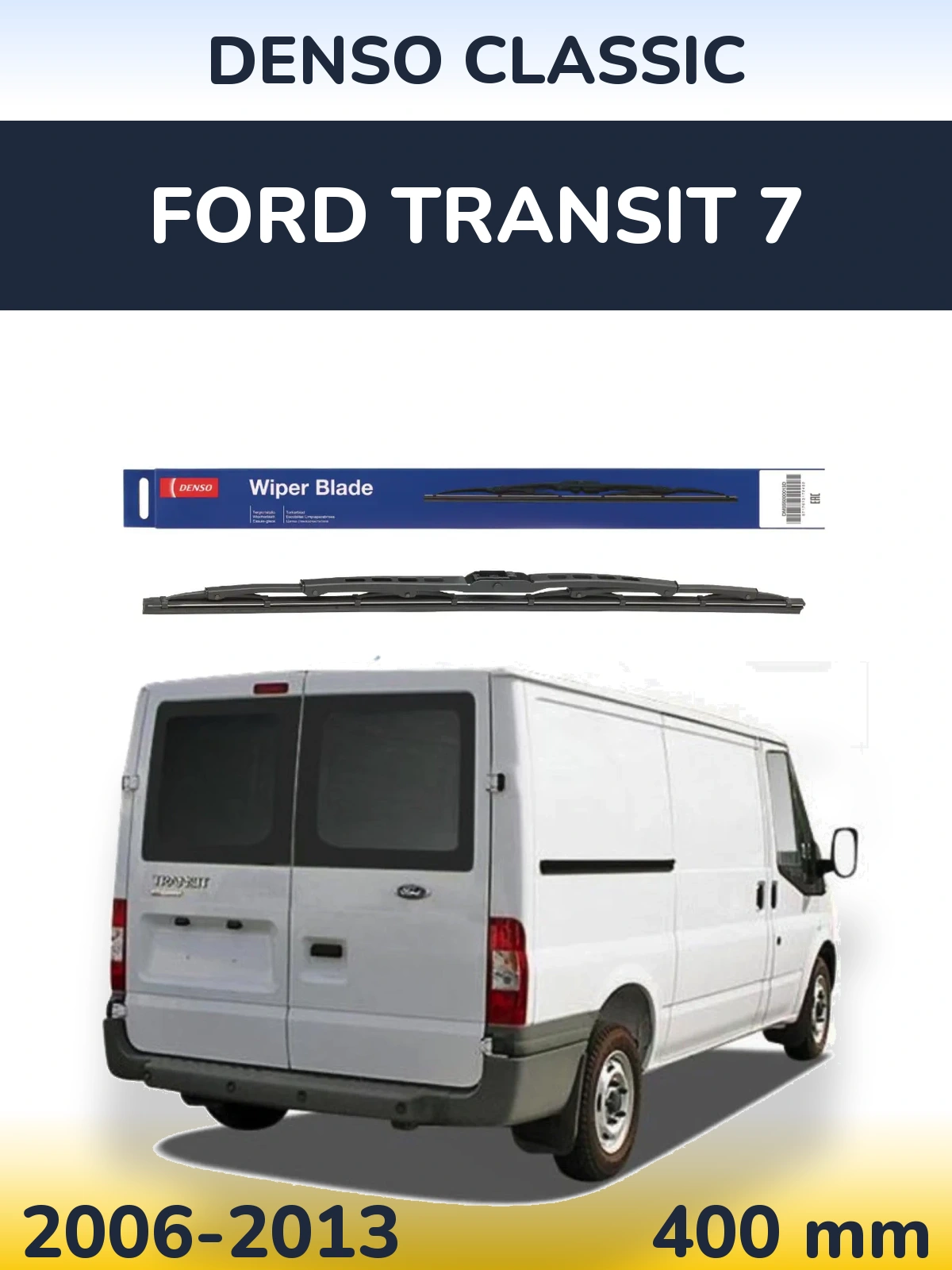 Torkarblad Denso Classic för Ford Transit 7
