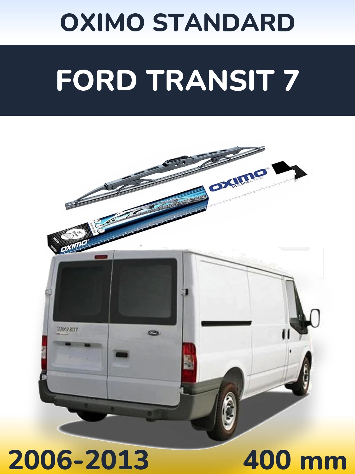 Torkarblad Oximo Standard för Ford Transit 7