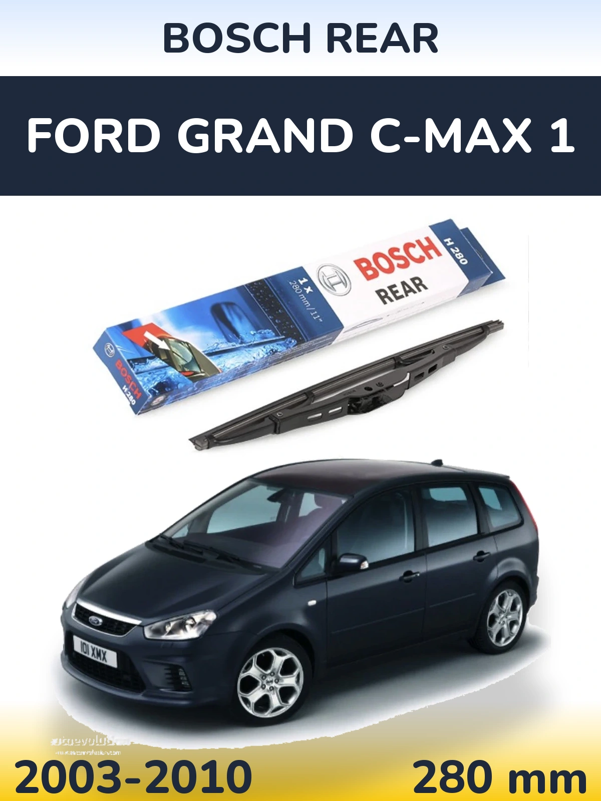 Torkarblad BOSCH Rear för Ford Grand C-MAX 1