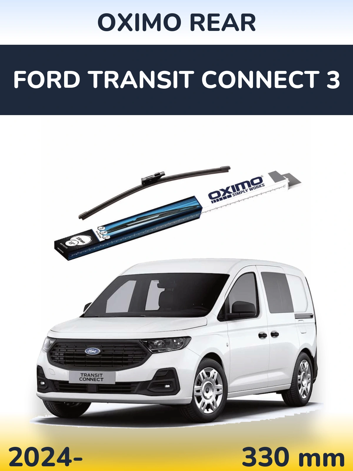 Torkarblad Oximo Rear för Ford Transit Connect 3