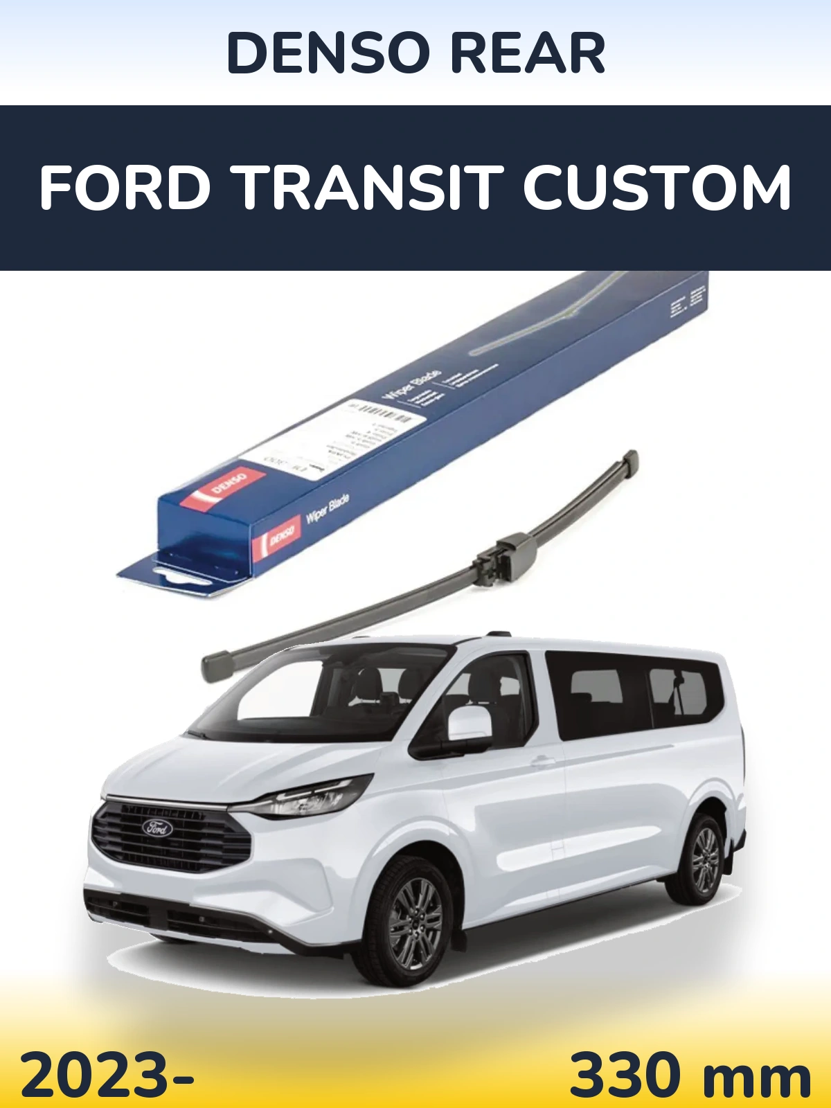 Torkarblad Denso Rear för Ford Transit Custom