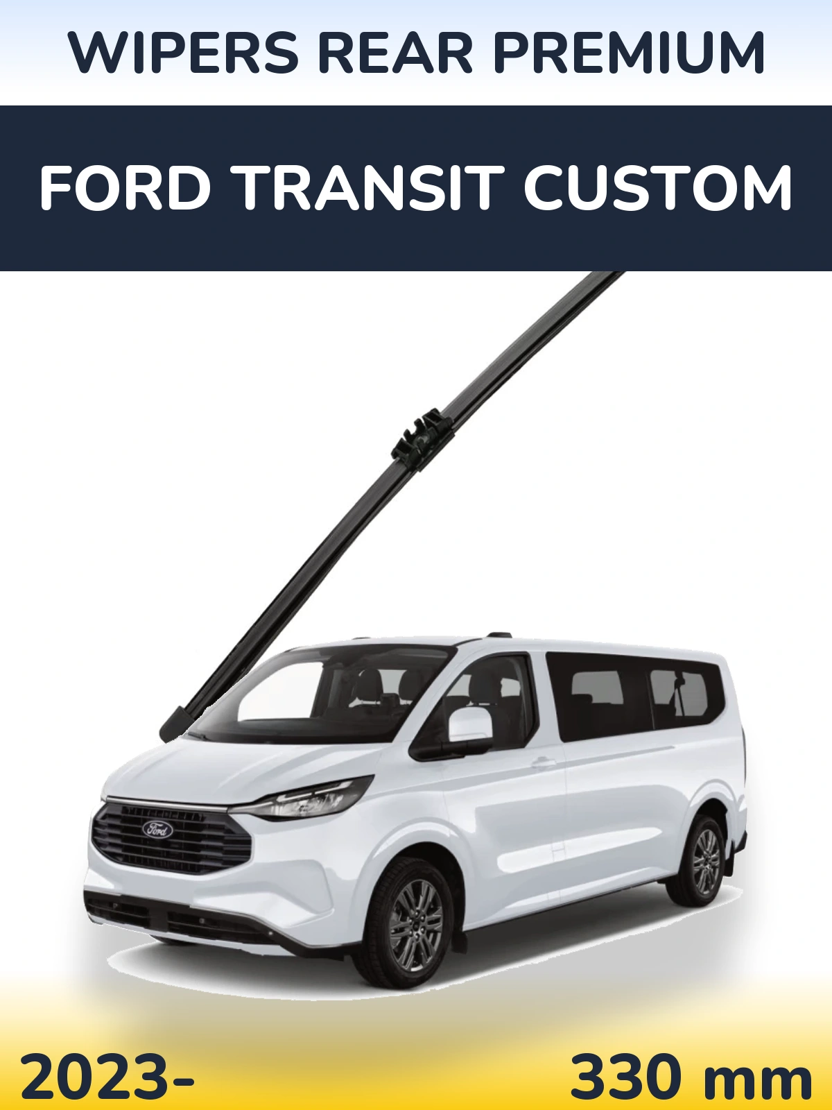 Задня щітка WIPERS REAR PREMIUM 330 мм для Ford Transit Custom 2023-2026