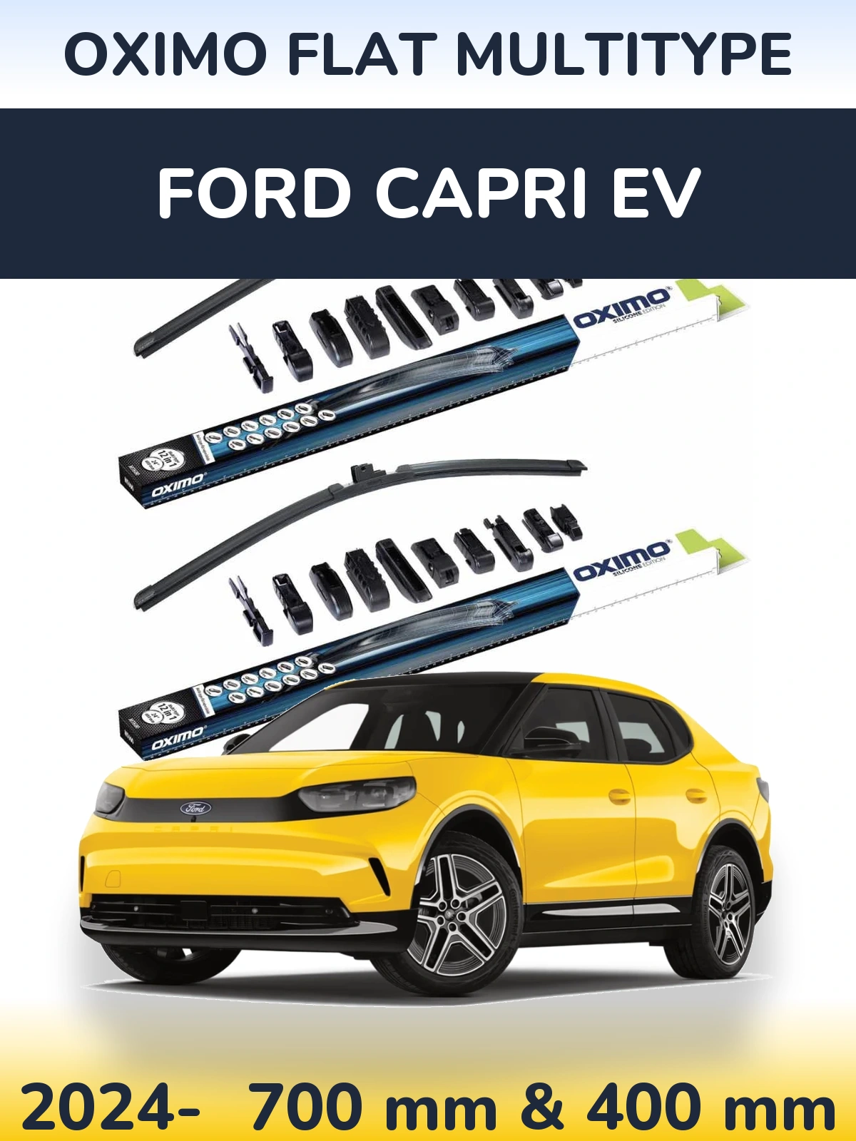 Torkarblad Oximo Flat MultiType för Ford Capri EV