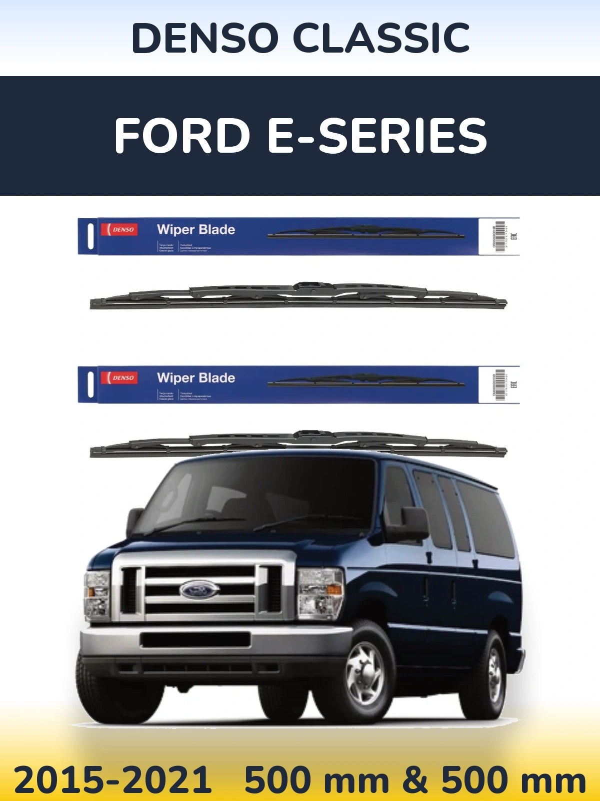 Torkarblad Denso Classic för Ford E-series