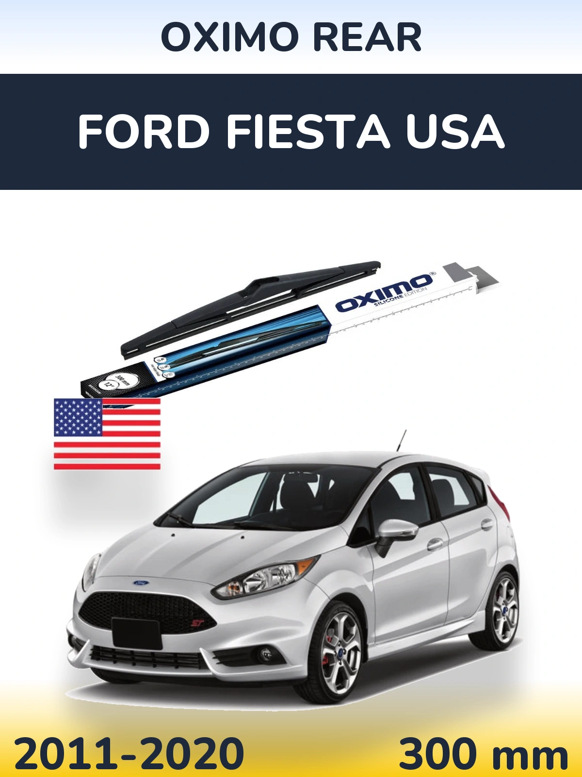 Torkarblad Oximo Rear för Ford Fiesta USA