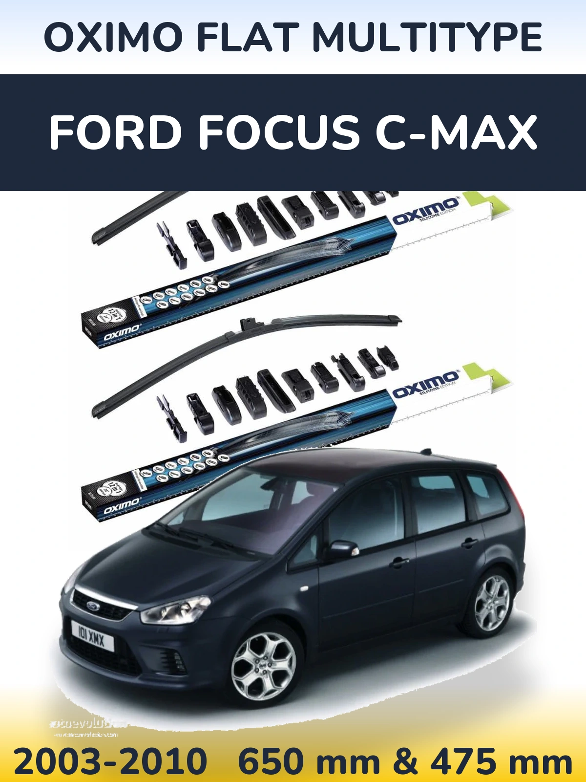 Torkarblad Oximo Flat MultiType för Ford Focus C-MAX