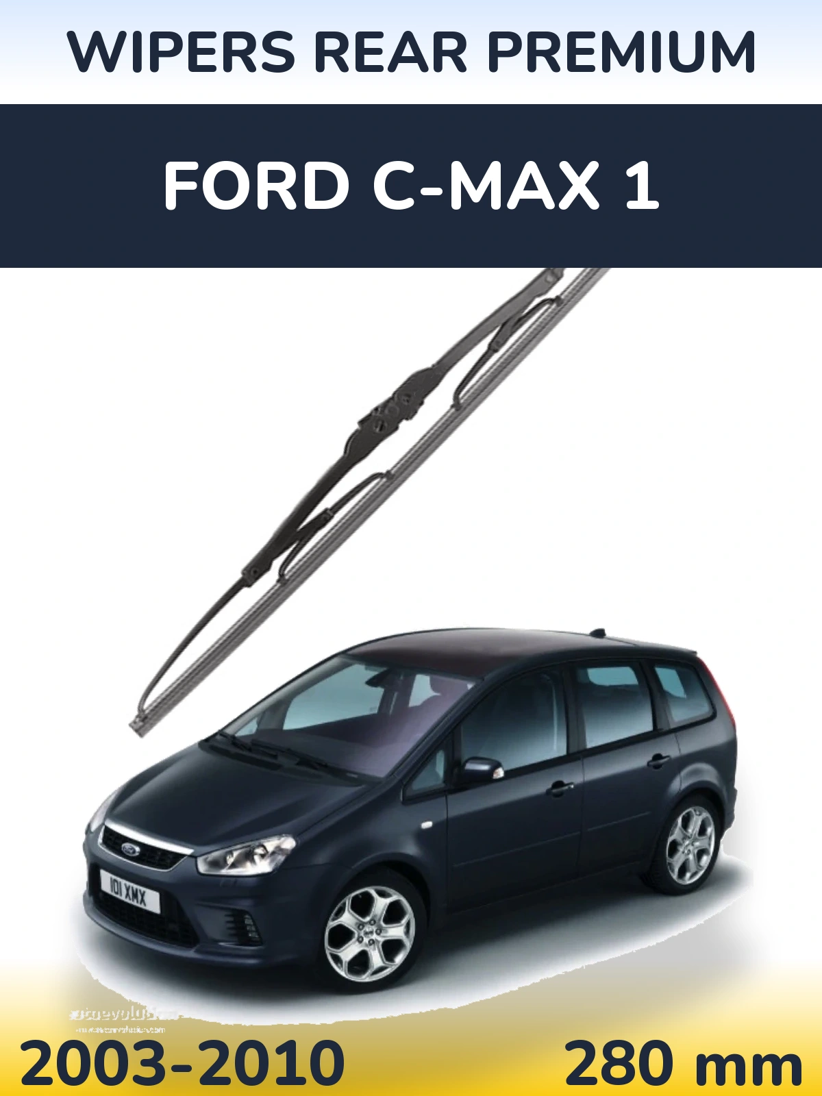 Задня щітка WIPERS REAR PREMIUM 280 мм для Ford C-MAX 1 2003-2010