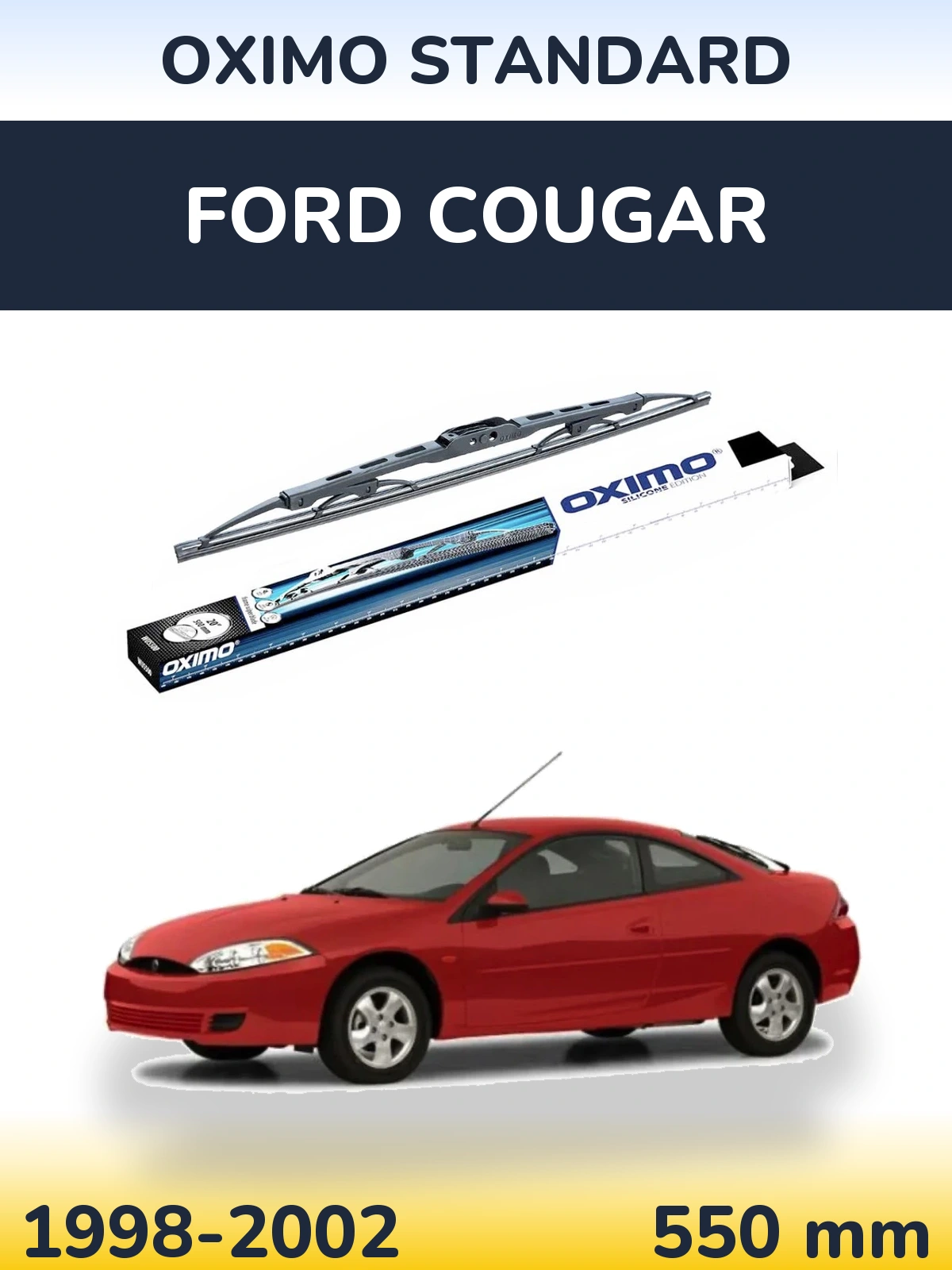 Torkarblad Oximo Standard för Ford Cougar