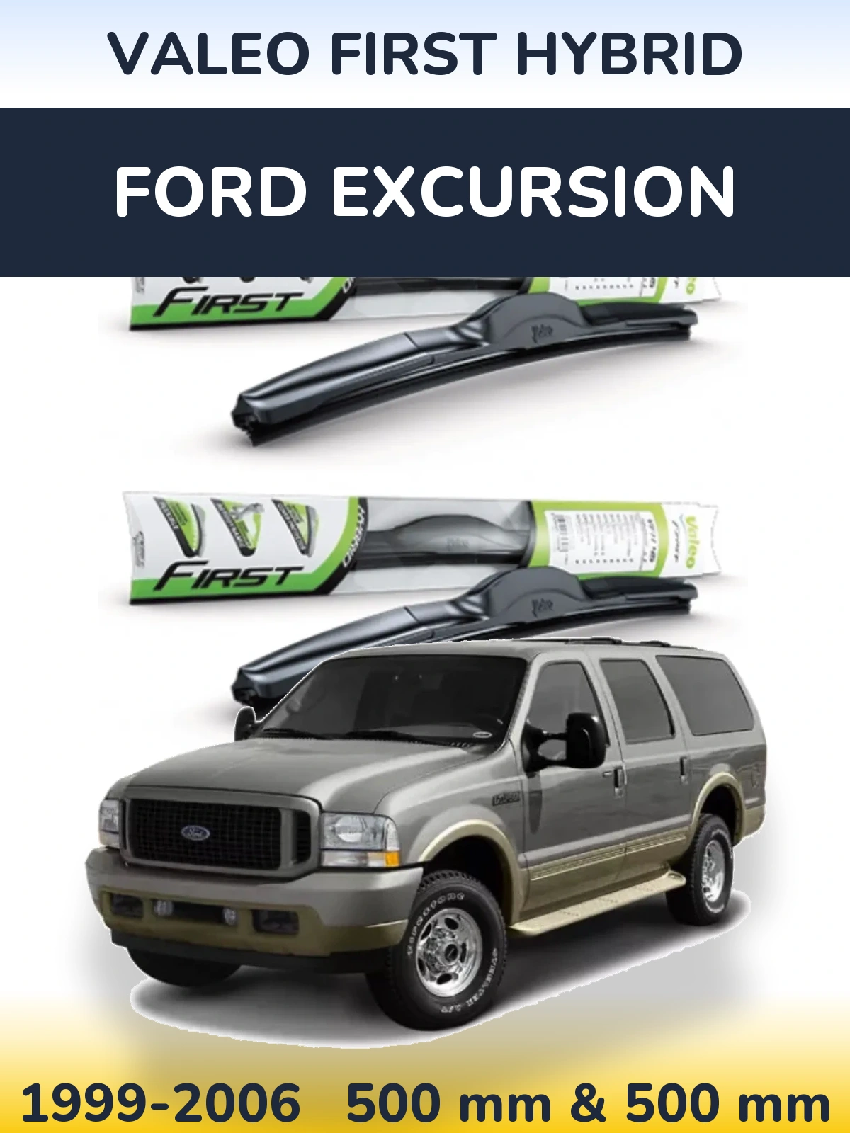 Torkarblad Valeo First Hybrid för Ford Excursion