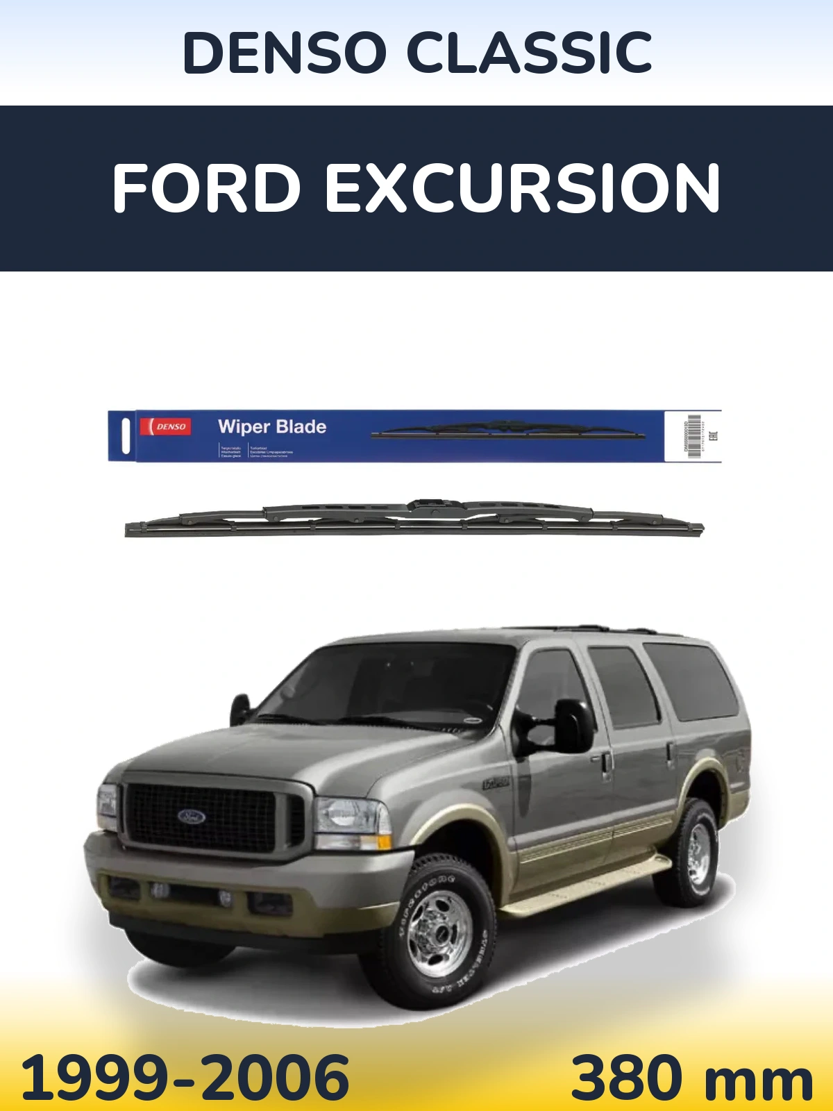 Torkarblad Denso Classic för Ford Excursion