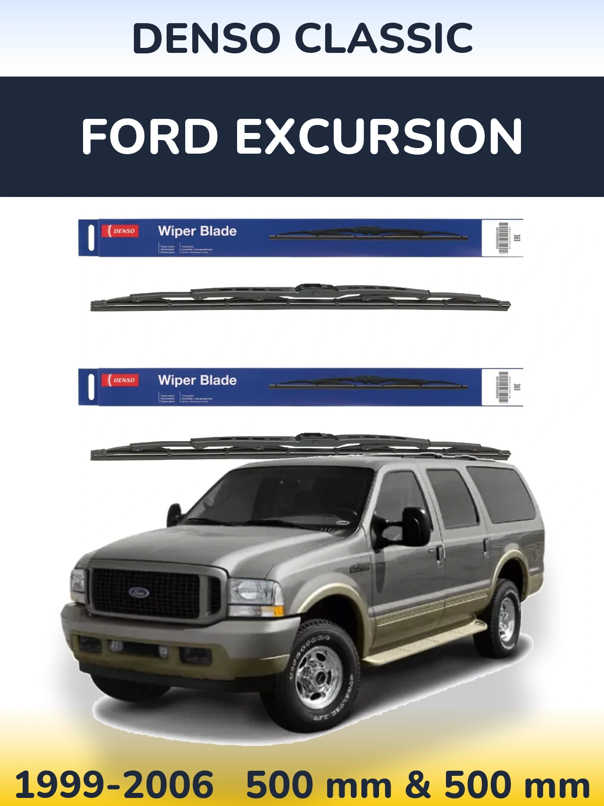 Torkarblad Denso Classic för Ford Excursion