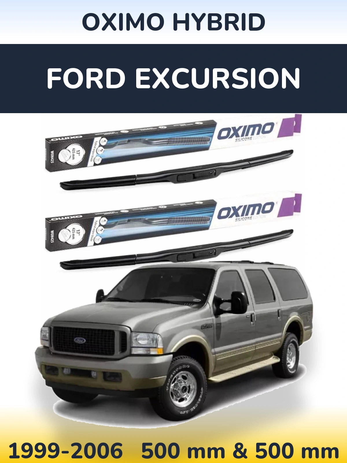 Torkarblad Oximo Hybrid för Ford Excursion
