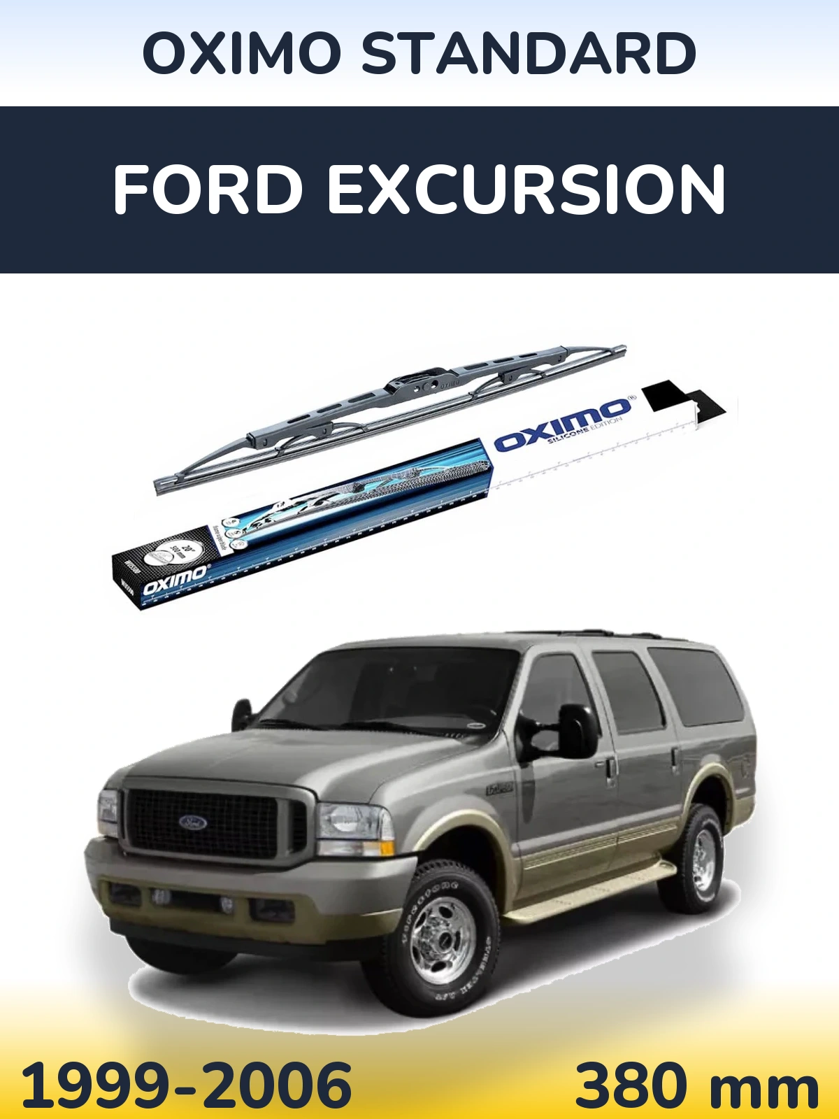 Torkarblad Oximo Standard för Ford Excursion