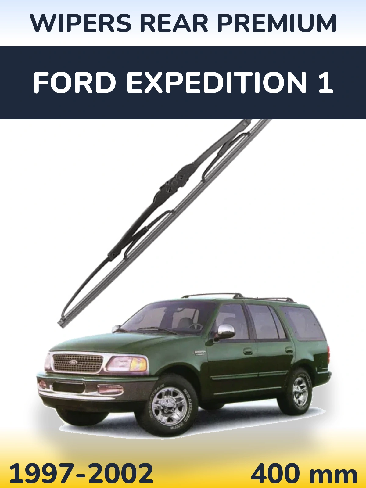 Задня щітка WIPERS REAR PREMIUM 400 мм для Ford Expedition 1 1997-2002