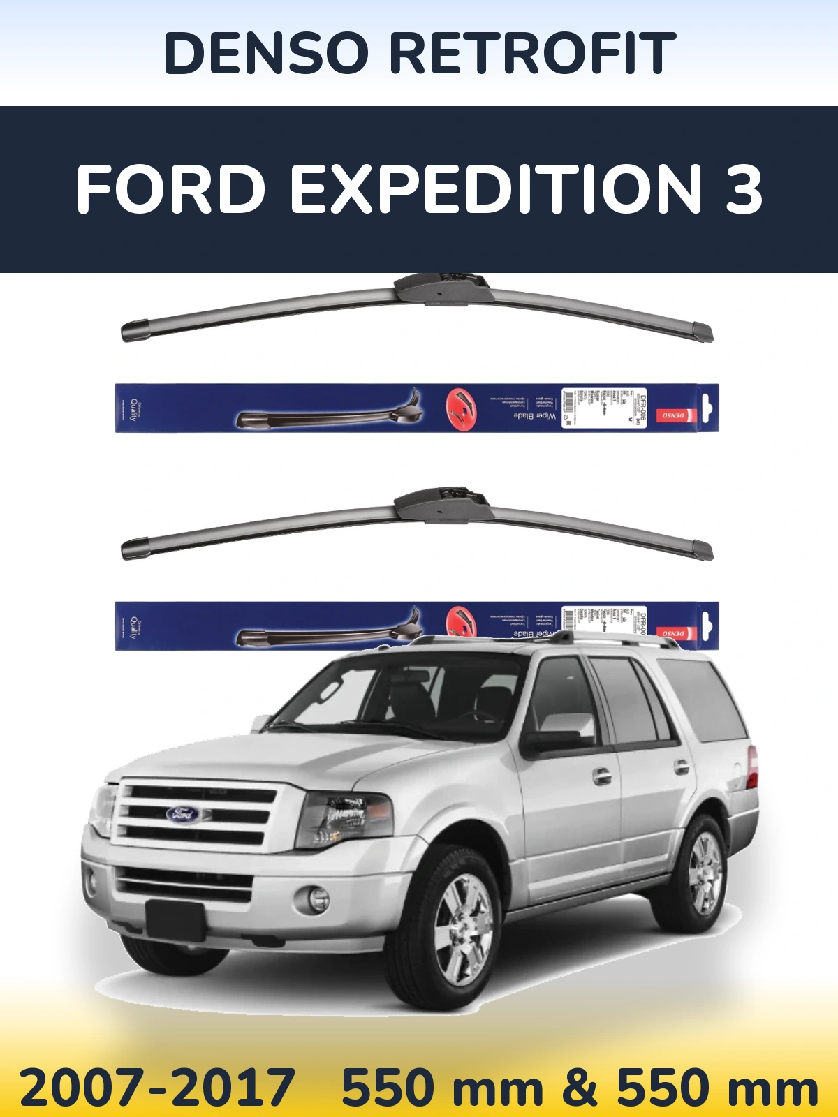 Torkarblad Denso Retrofit för Ford Expedition 3