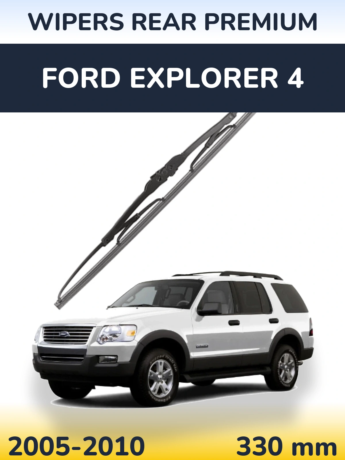 Torkarblad WIPERS REAR PREMIUM för Ford Explorer 4