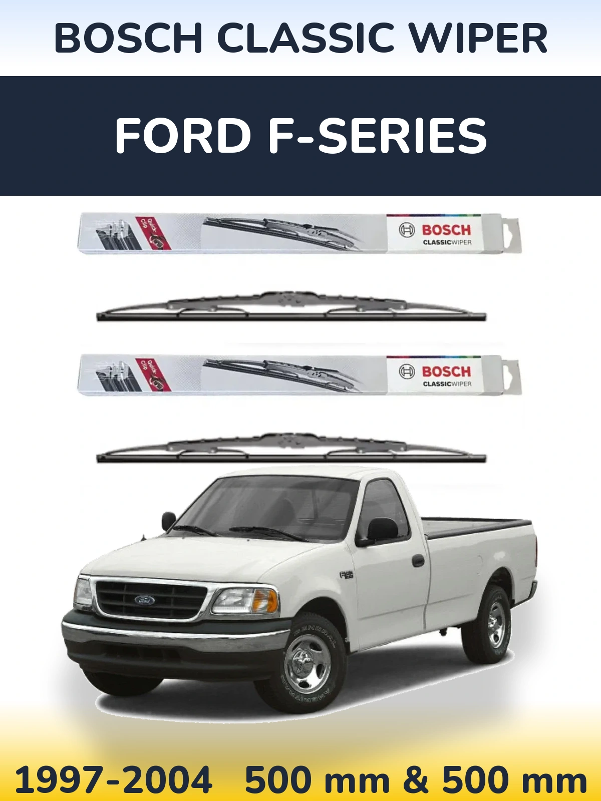 Torkarblad BOSCH Classic Wiper för Ford F-series