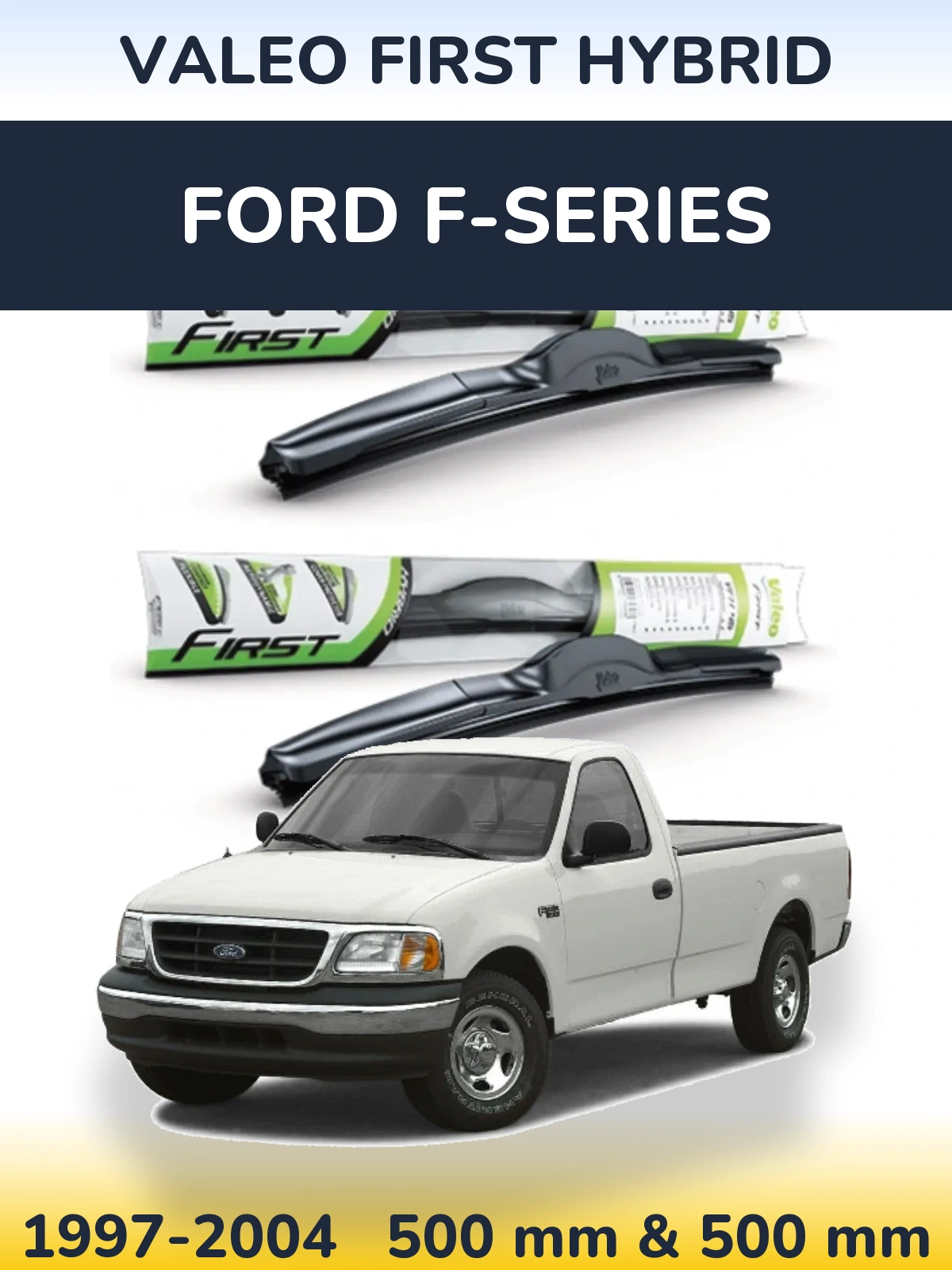 Torkarblad Valeo First Hybrid för Ford F-series