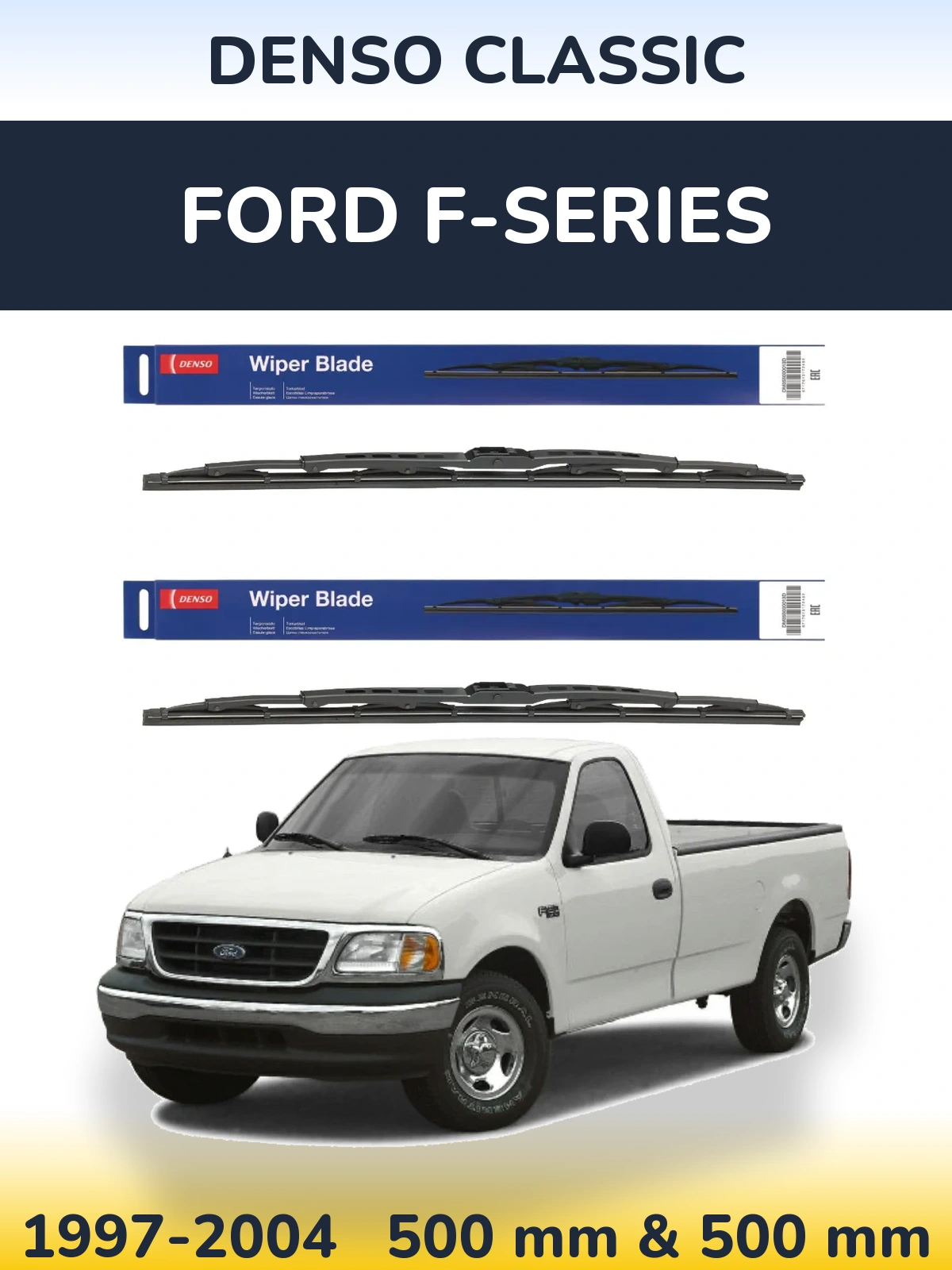 Torkarblad Denso Classic för Ford F-series
