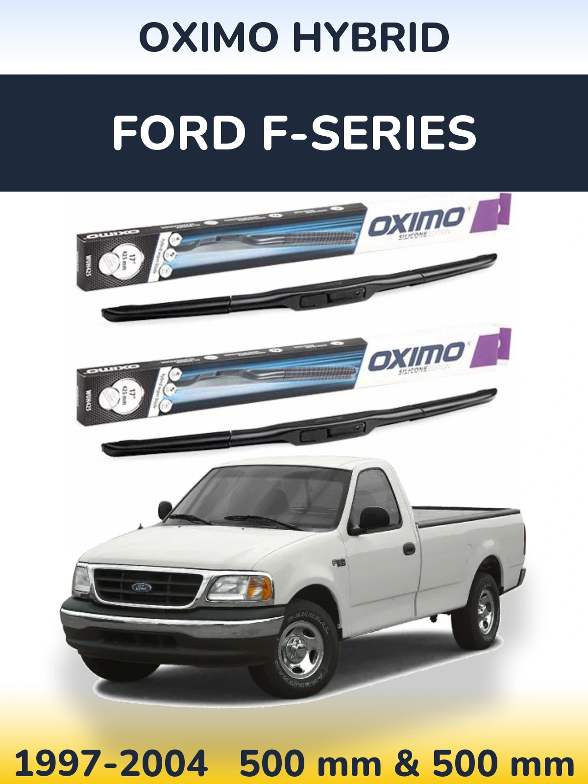 Torkarblad Oximo Hybrid för Ford F-series