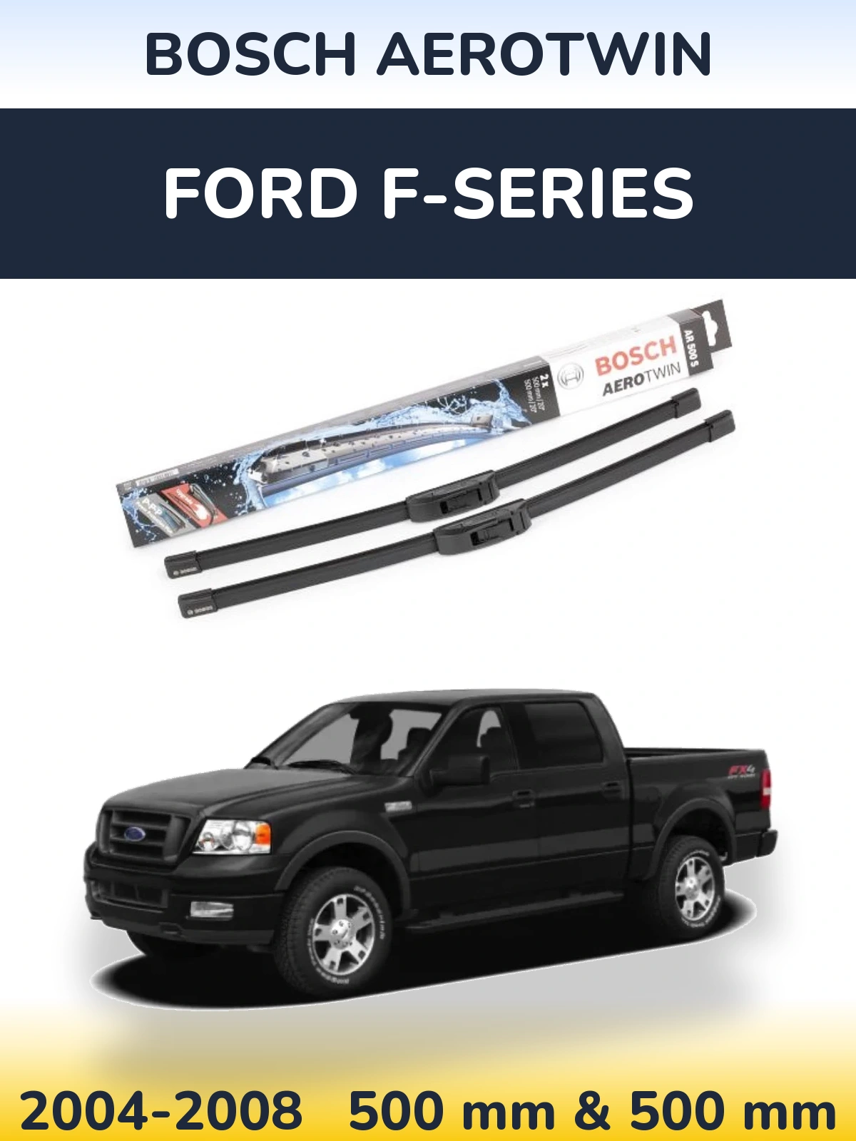 Torkarblad BOSCH AeroTwin för Ford F-series