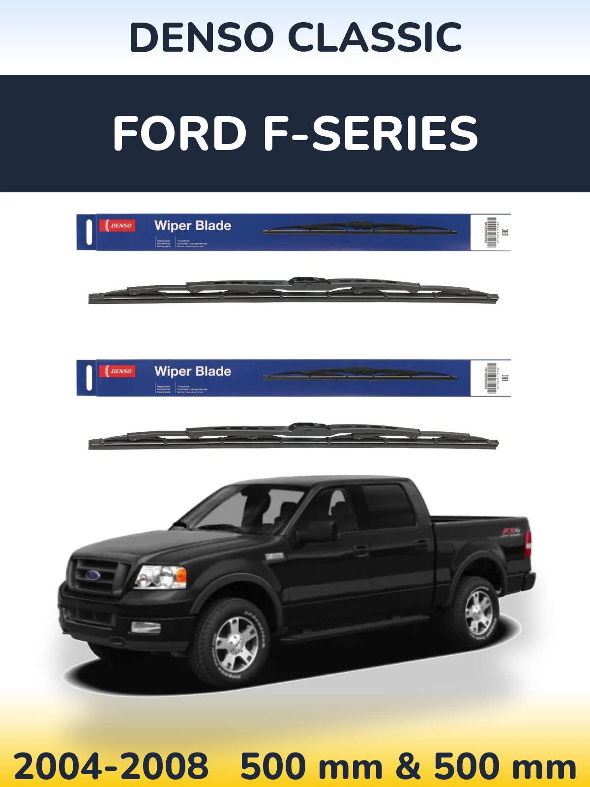 Torkarblad Denso Classic för Ford F-series