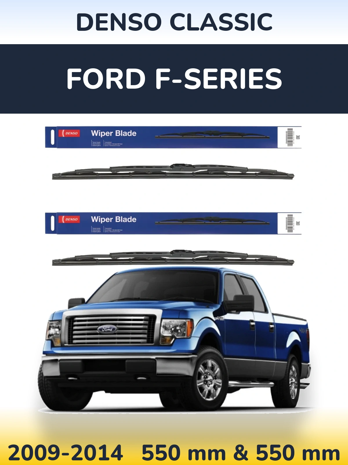 Torkarblad Denso Classic för Ford F-series