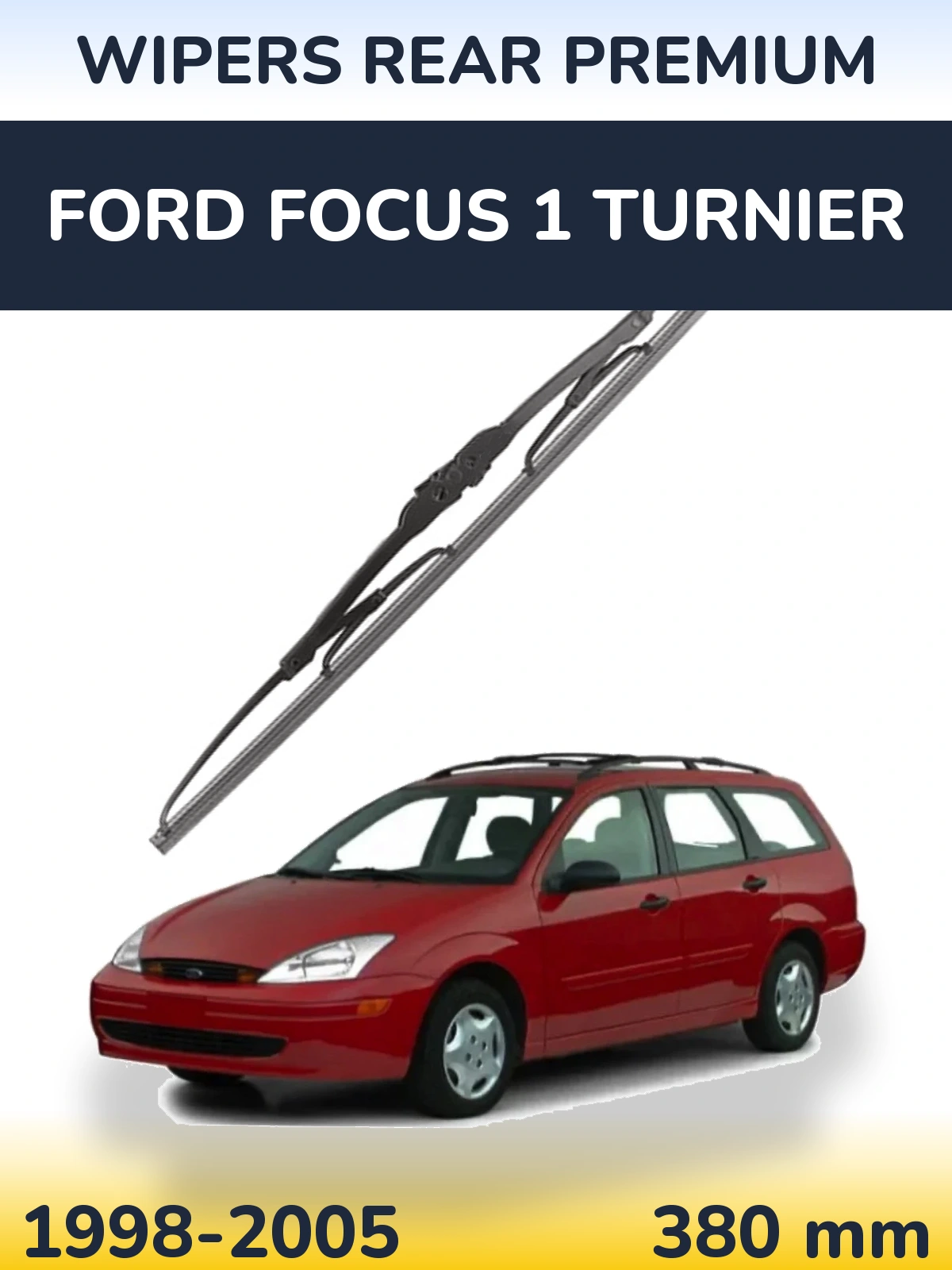 Torkarblad WIPERS REAR PREMIUM för Ford Focus 1 Turnier