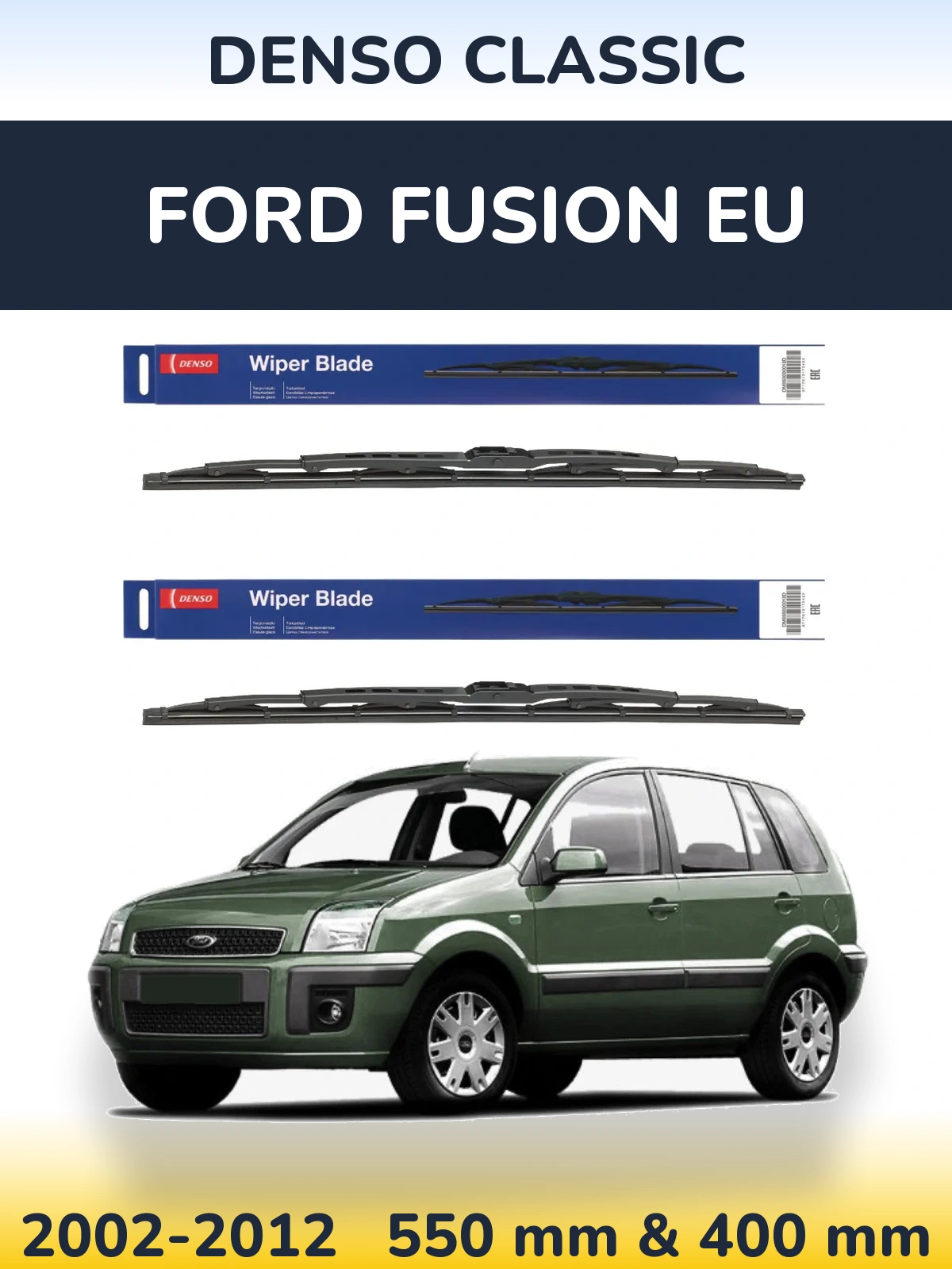 Torkarblad Denso Classic för Ford Fusion EU