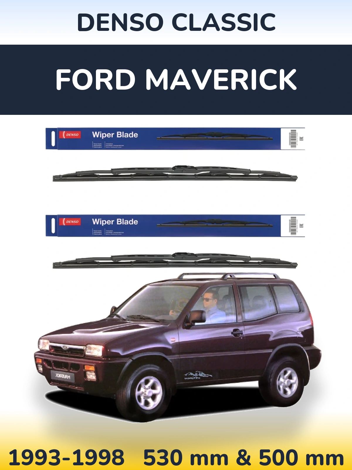 Torkarblad Denso Classic för Ford Maverick