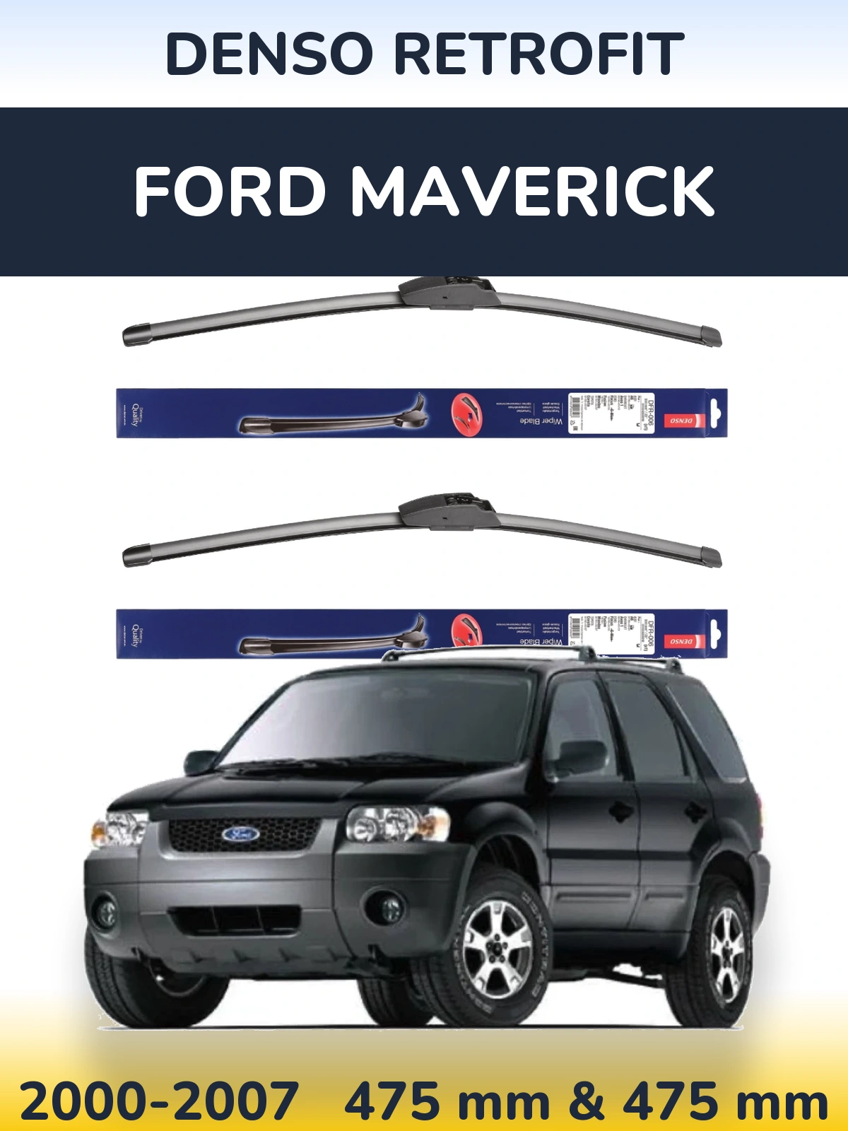 Torkarblad Denso Retrofit för Ford Maverick