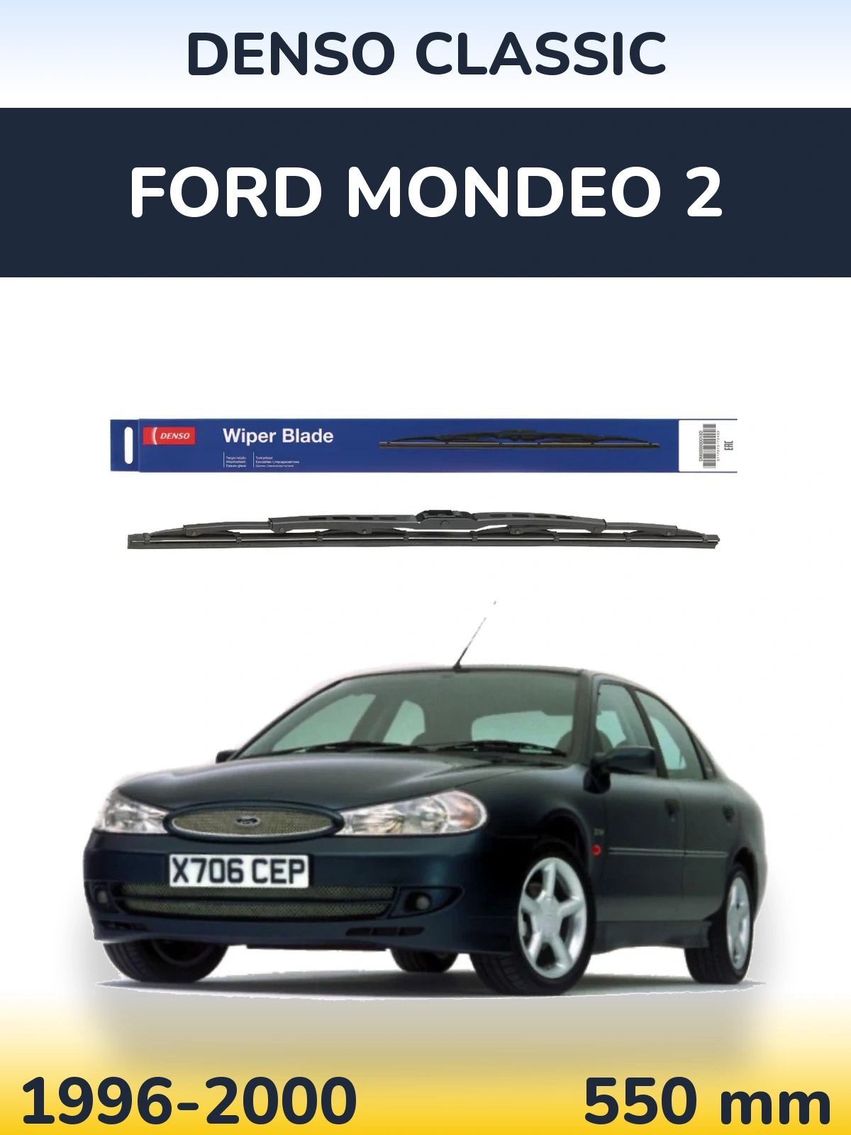 Torkarblad Denso Classic för Ford Mondeo 2