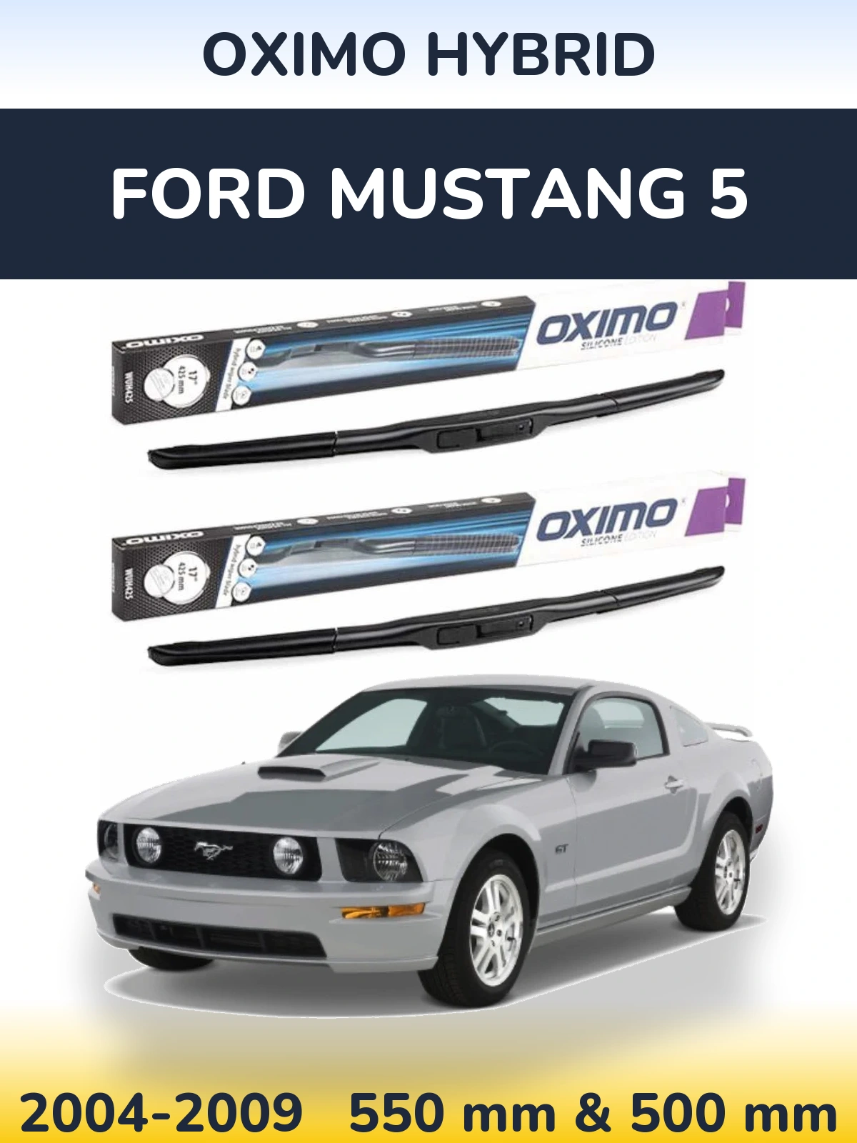 Torkarblad Oximo Hybrid för Ford Mustang 5