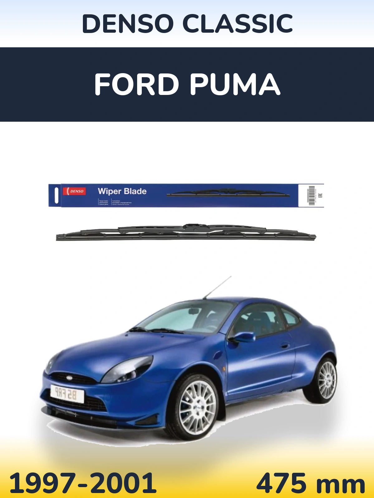 Torkarblad Denso Classic för Ford Puma