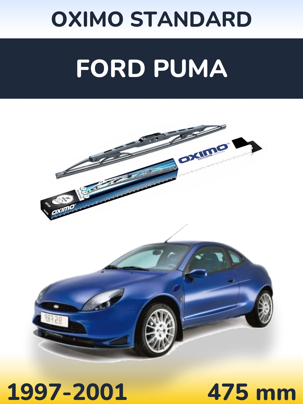 Torkarblad Oximo Standard för Ford Puma