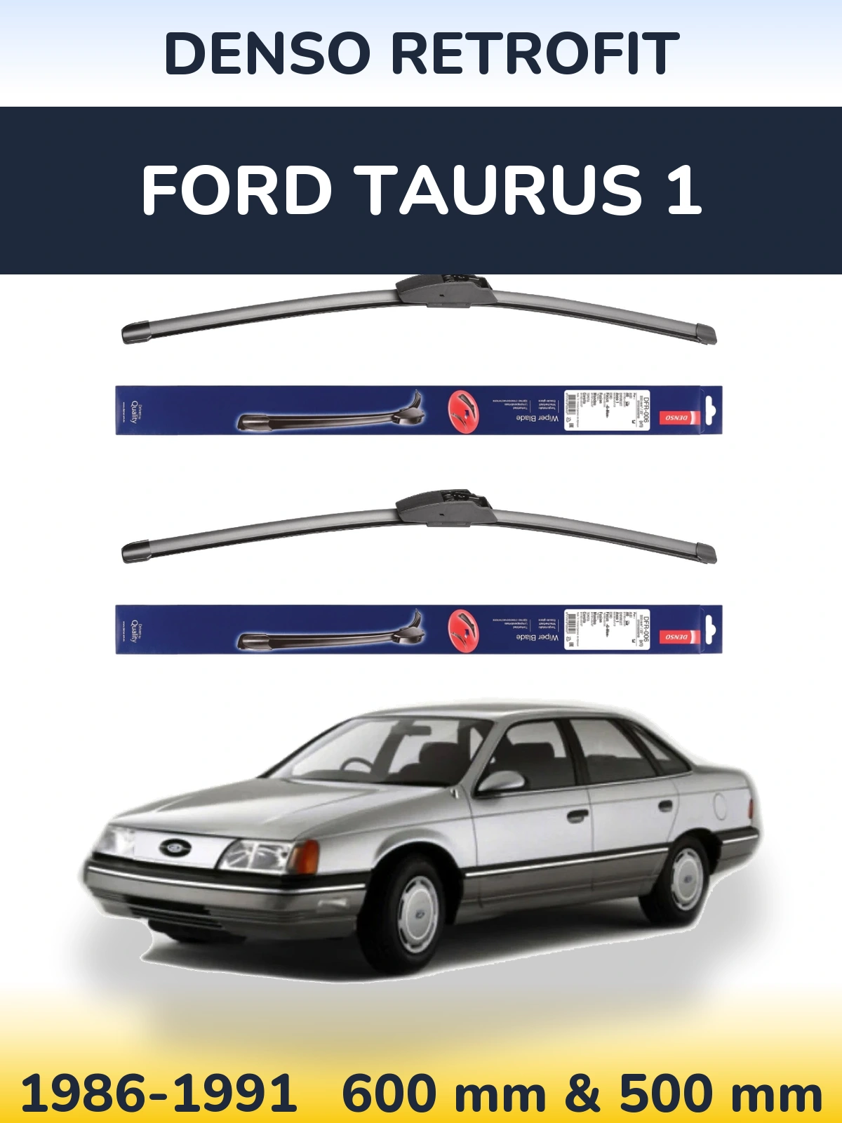 Torkarblad Denso Retrofit för Ford Taurus 1