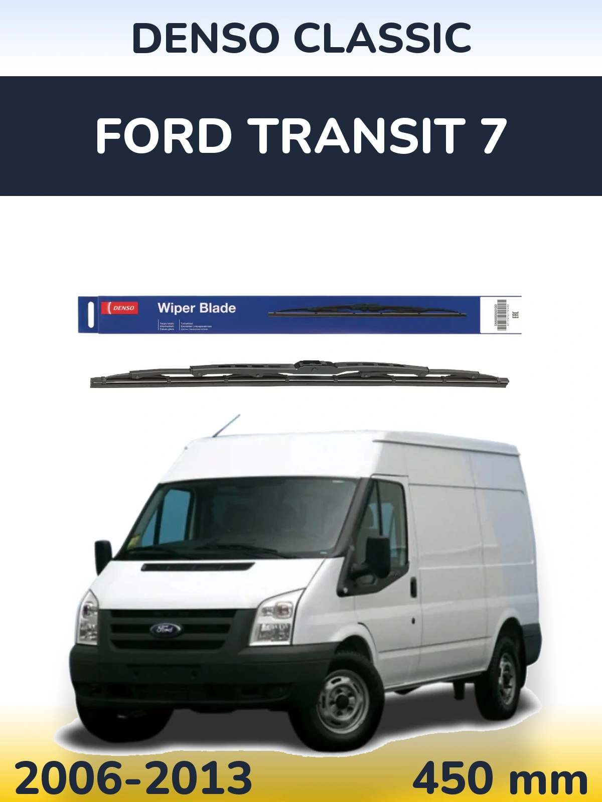 Torkarblad Denso Classic för Ford Transit 7