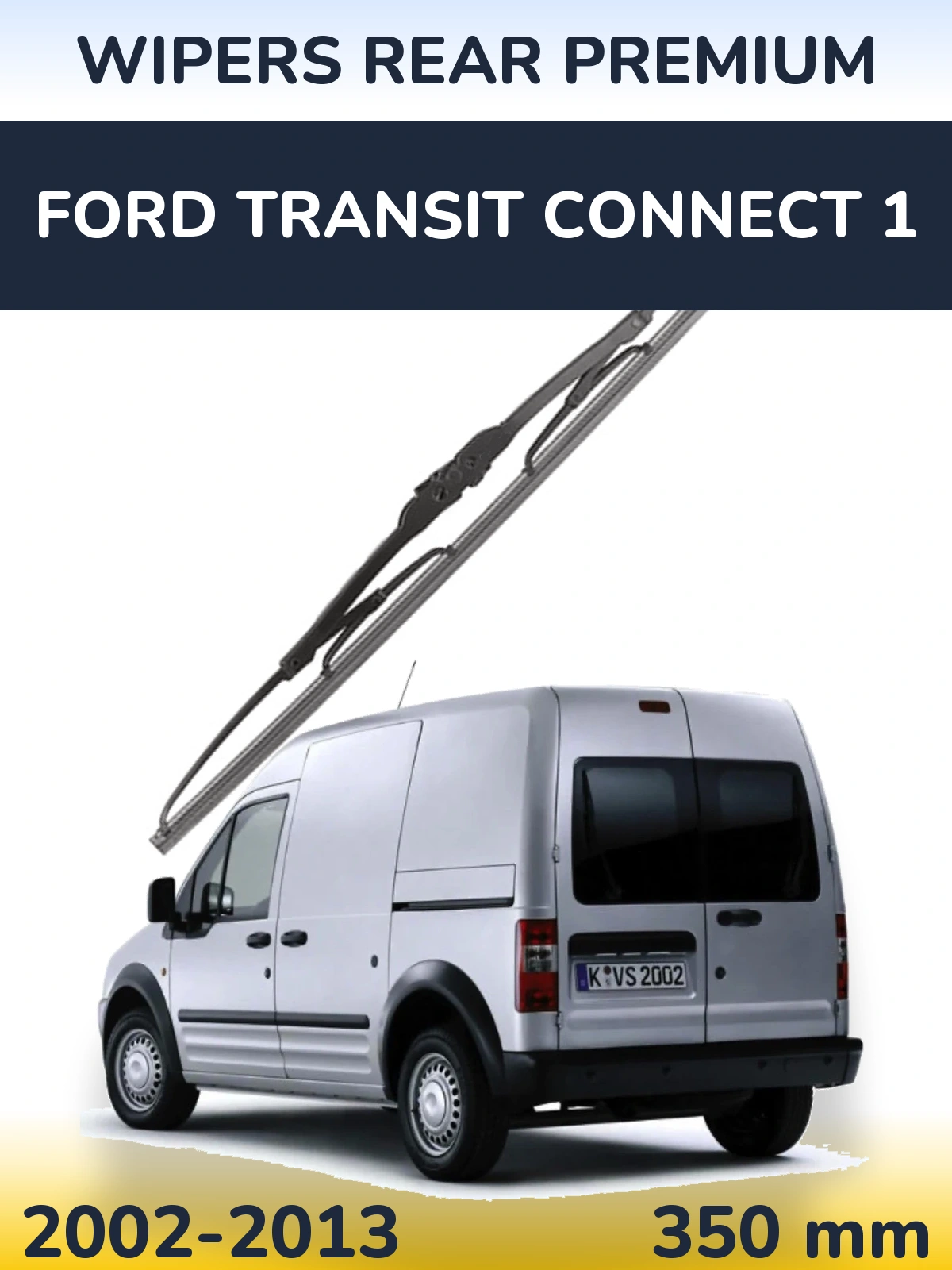 Torkarblad WIPERS REAR PREMIUM för Ford Transit Connect 1