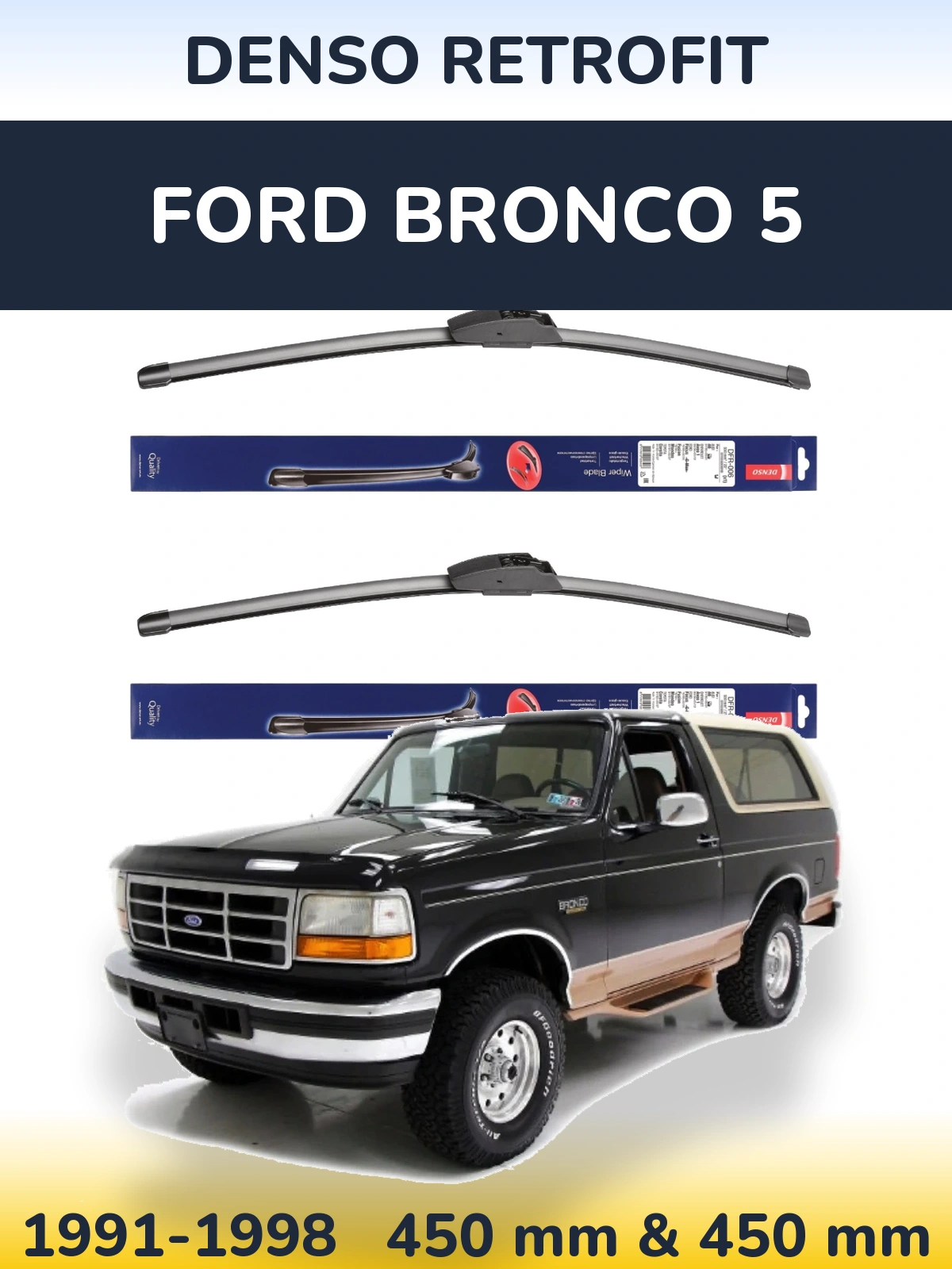 Torkarblad Denso Retrofit för Ford Bronco 5