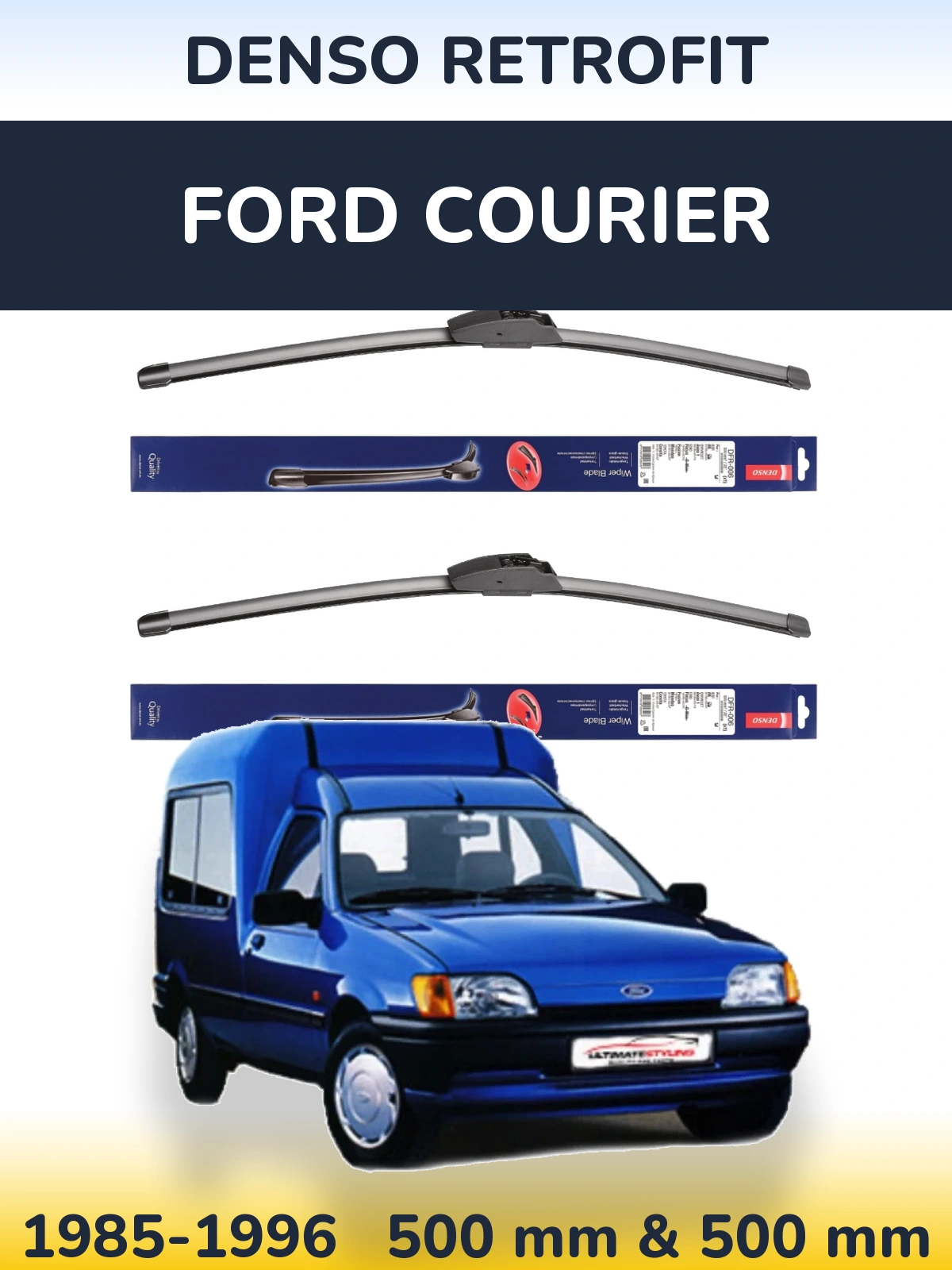 Torkarblad Denso Retrofit för Ford Courier